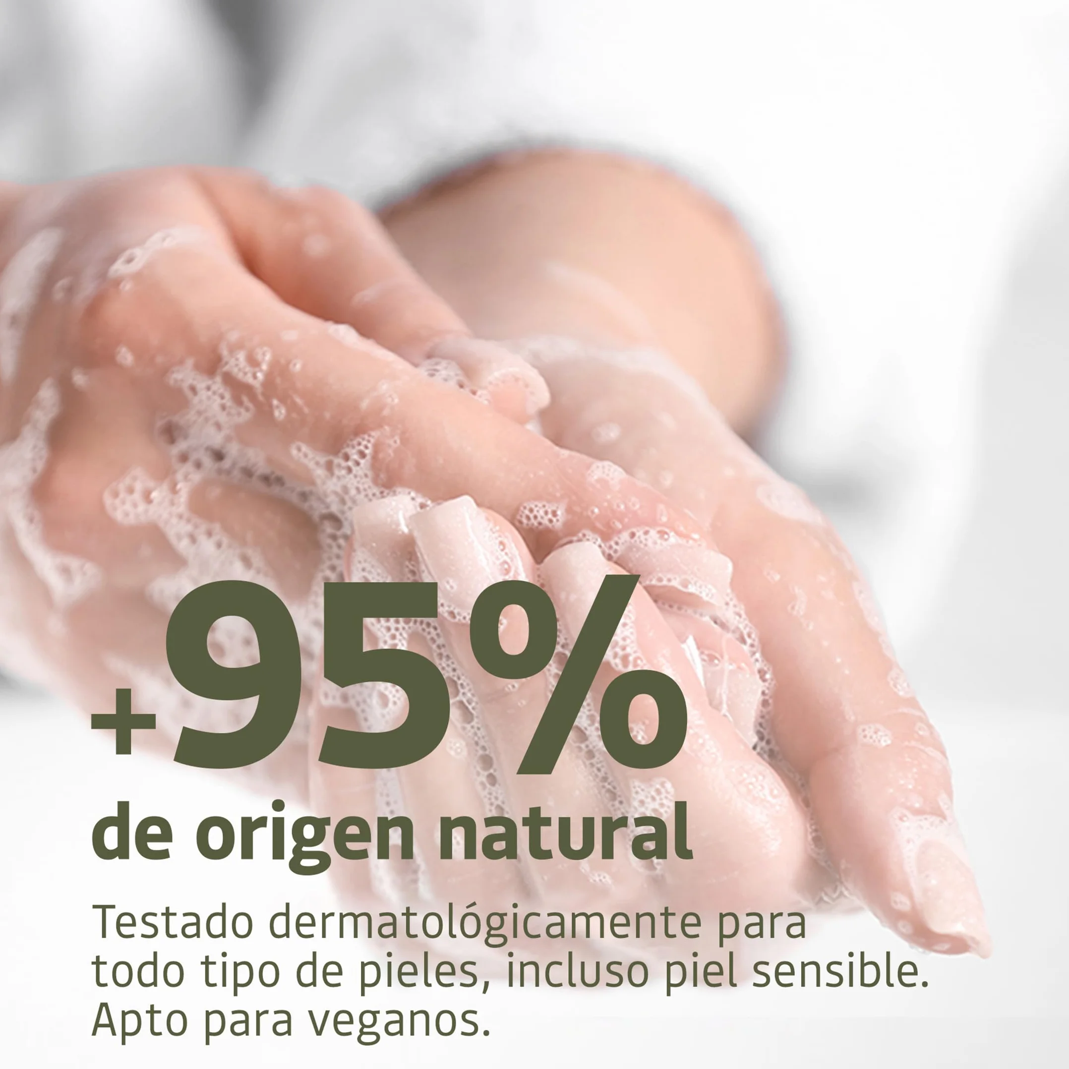 Jabón de Manos Avena y Almendras 500 ml Piel Sensible Calma e Hidrata