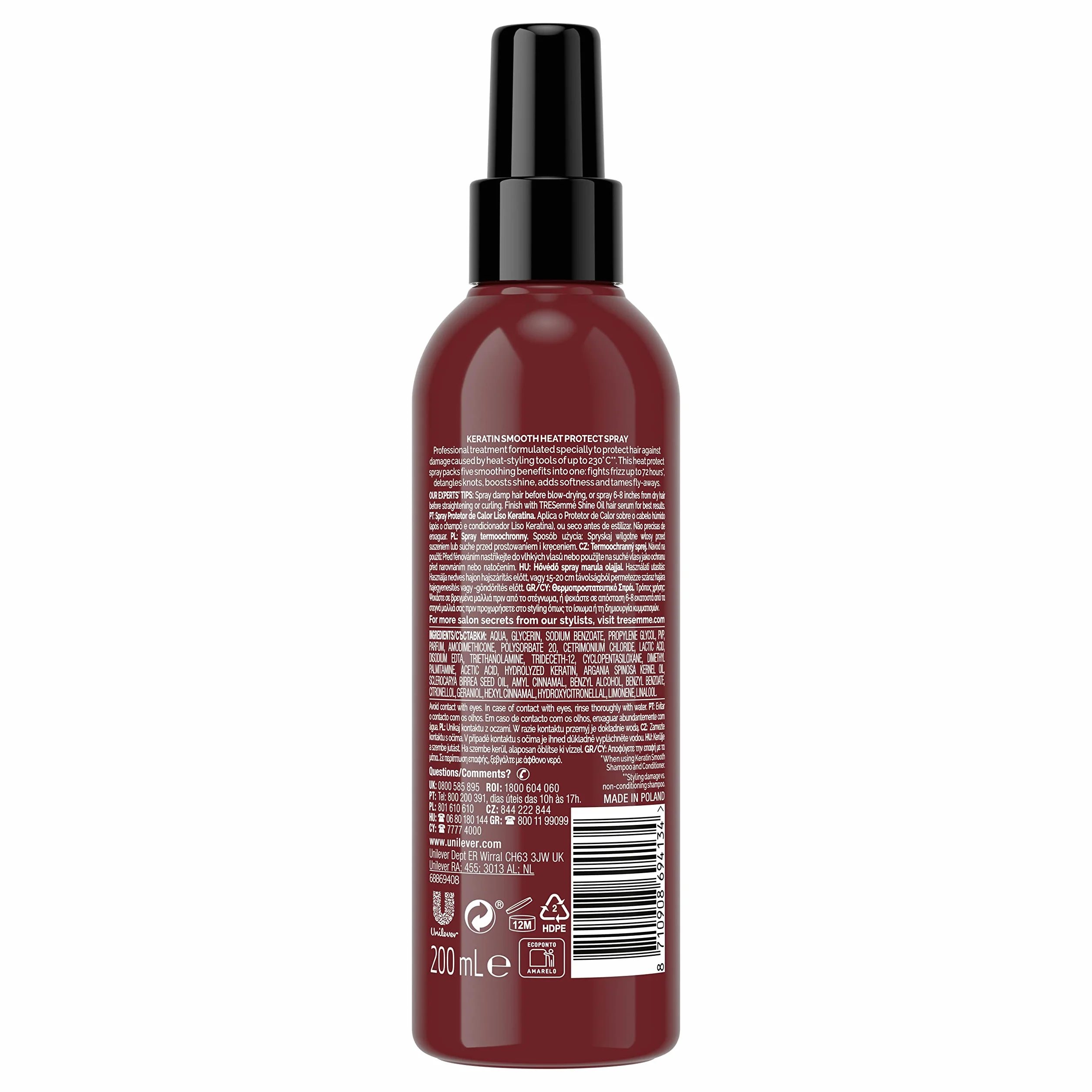 TRESEMME SPRAY PROTECTOR KERATINA 200ML