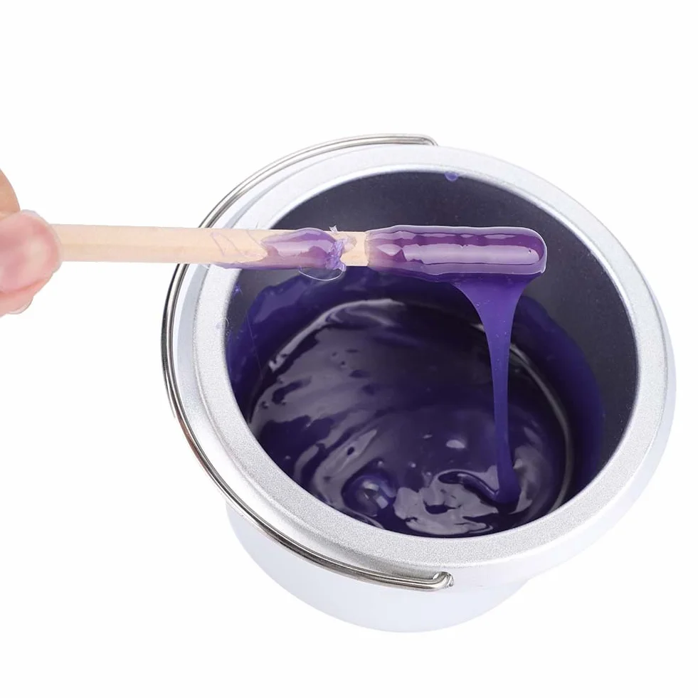 Calentador de Cera Eléctrico Caliente, Máquina de Fusión de Cera, Calentador de Cera de Parafina Caliente Calentador de Cera Depilatoria de Doble Olla Para Salón Depilación para Cera de Belleza