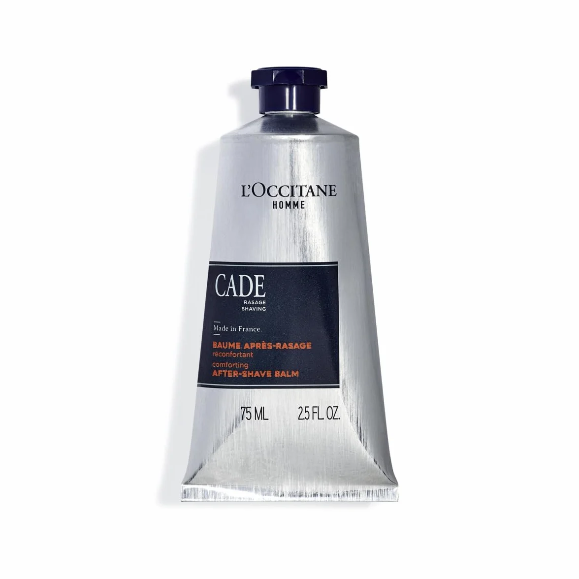 L'OCCITANE Estuche de Navidad Hombre Cade Gel de afeitado y bálsamo aftershave Fabricado en Francia