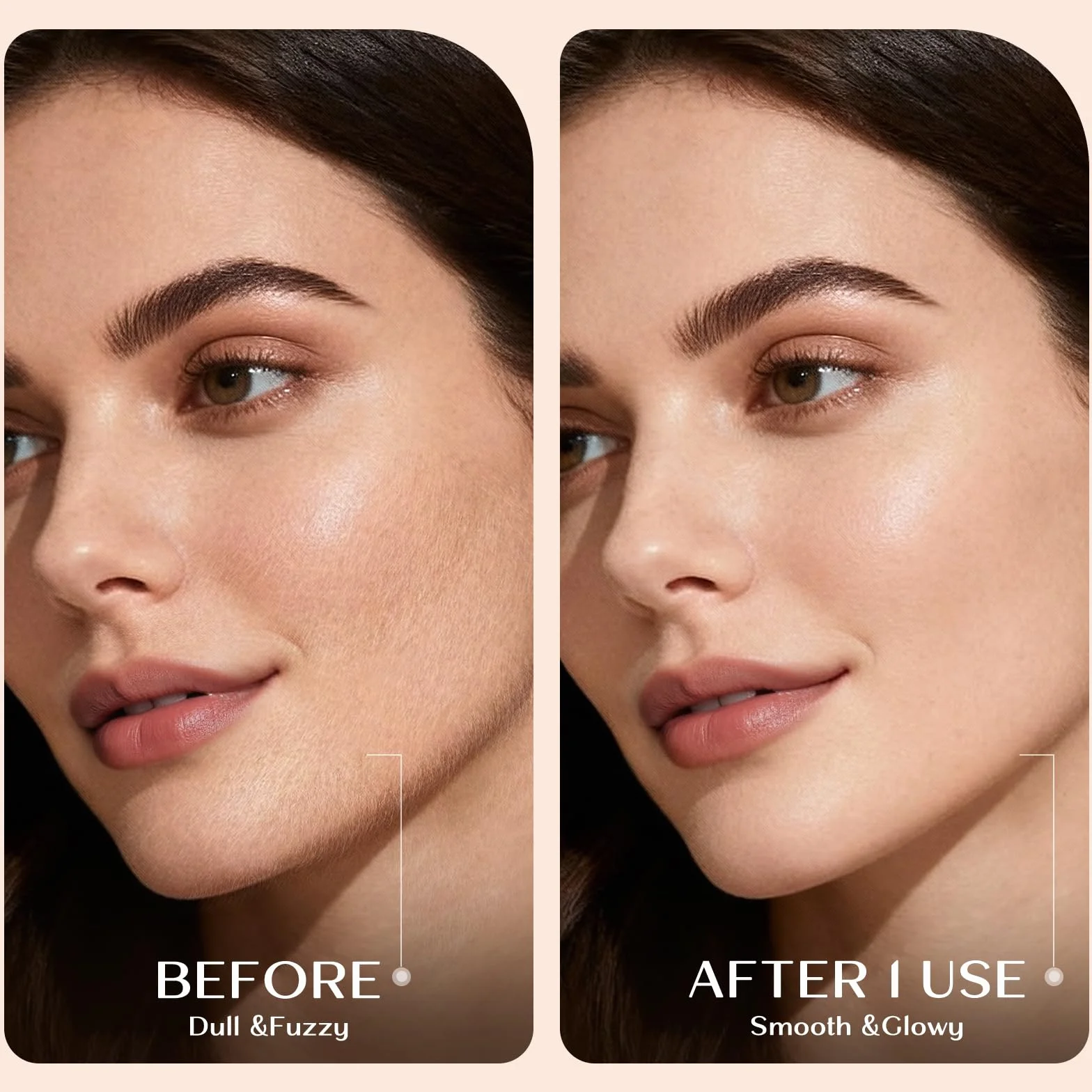 WLU Dermaplane - Maquinilla de afeitar para mujer con 10 cuchillas reemplazables, herramienta de dermaplaning para eliminar el vello facial y la pelusa de melocotón, herramienta de dermaplaning sónico