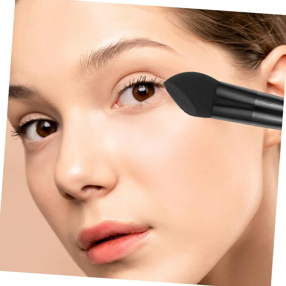 INOOMP 6 Esponjas de Maquillaje Portátiles, Productos de Belleza Látex, Forma de Bolígrafo, para Aplicar Maquillaje