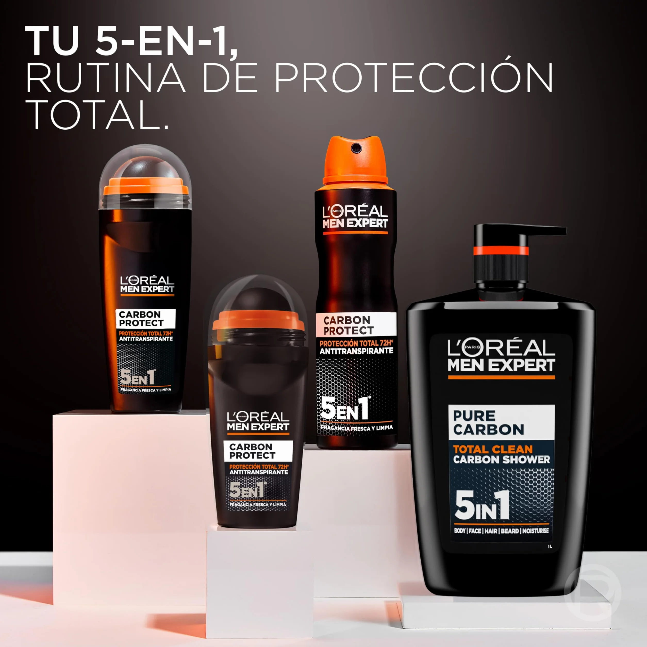 L'Oréal Men Expert Carbon Protect Desodorante Roll-On XXL 100ml