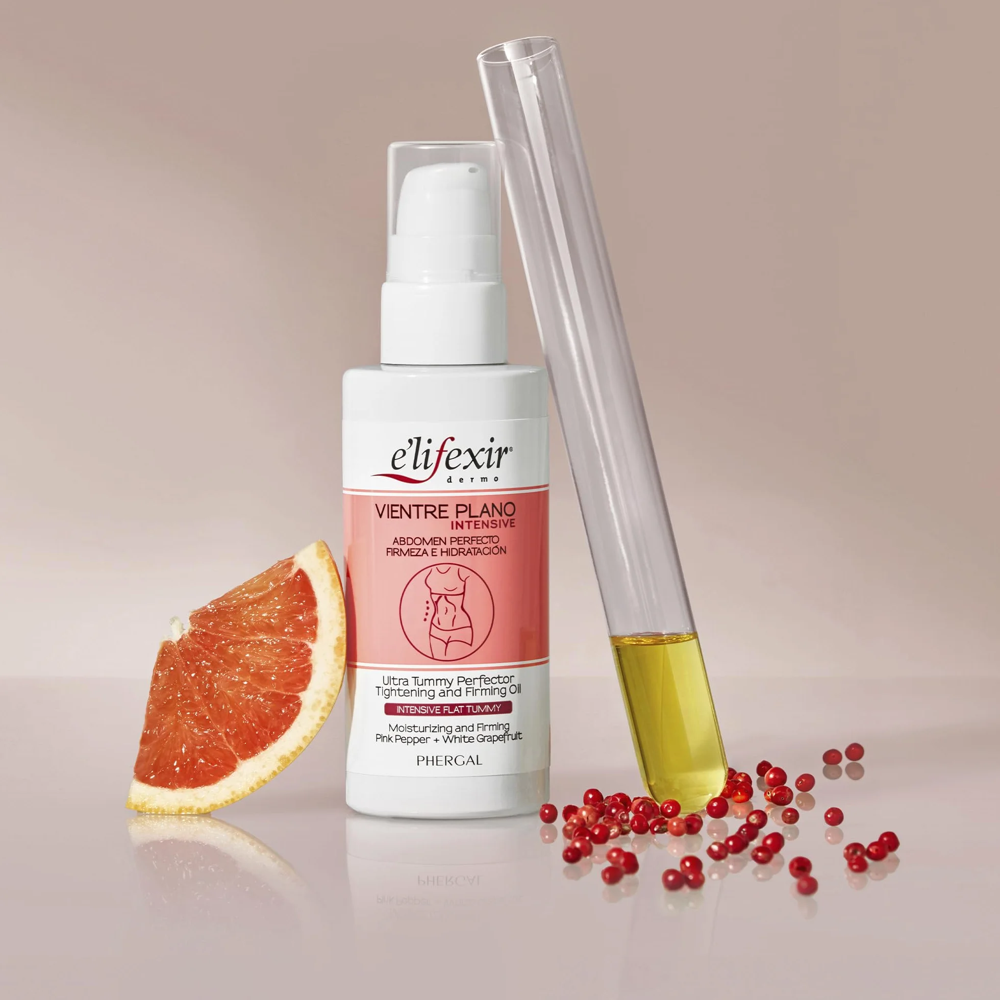 E'lifexir Aceite Vientre Plano Intensive Triple Acción 100 mL