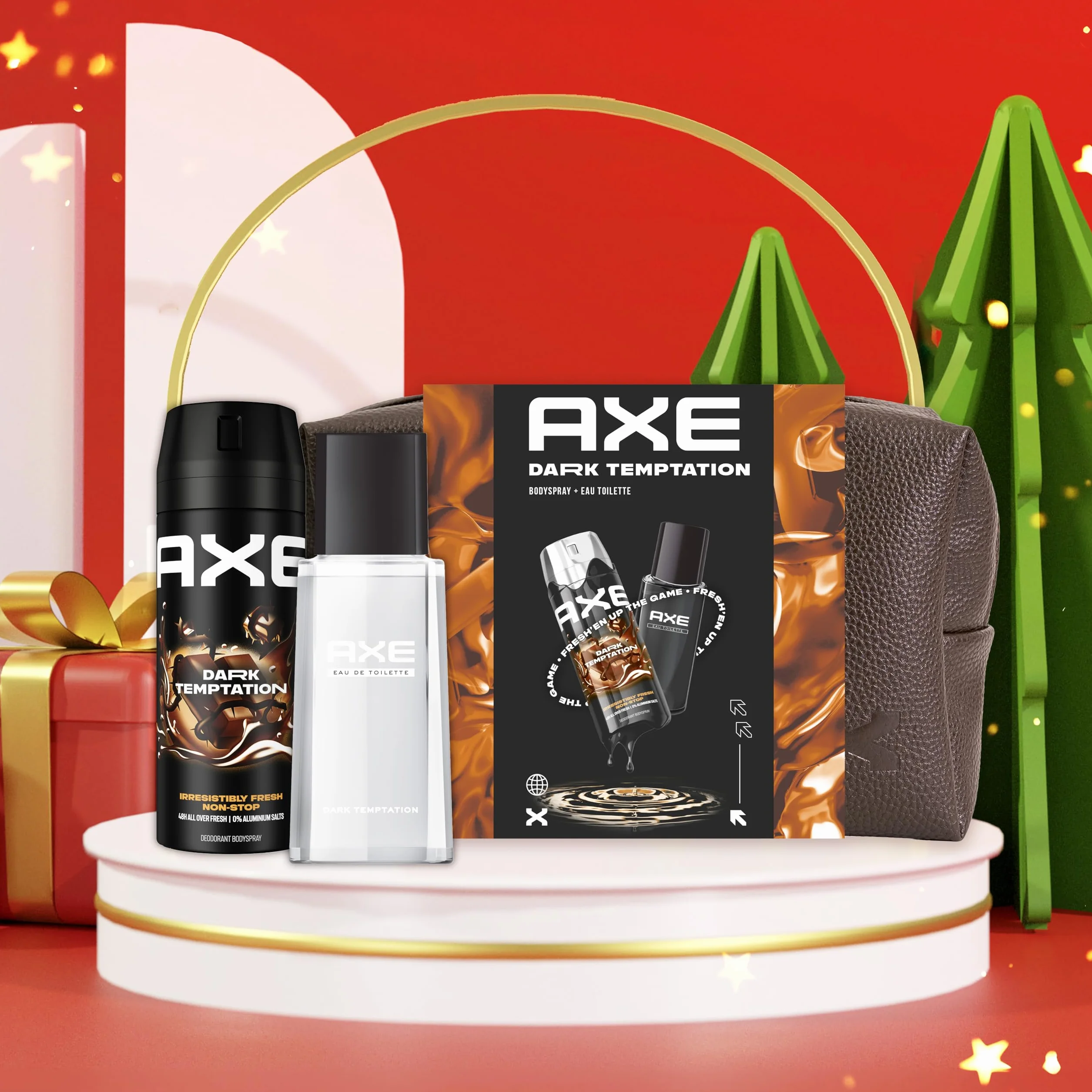 Axe Neceser Duo Dark Temptation Higiene hombre