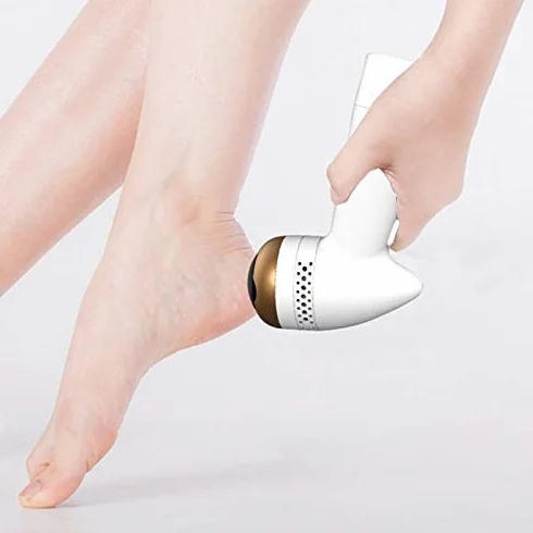 PURRL Amoladora de pies de vacío eléctrica Máquina de pulir pies Recargable Exfoliante Piel Muerta Removedor de Callos Pedicura Herramientas para el Cuidado de los pies (Color : A) Little Surprise