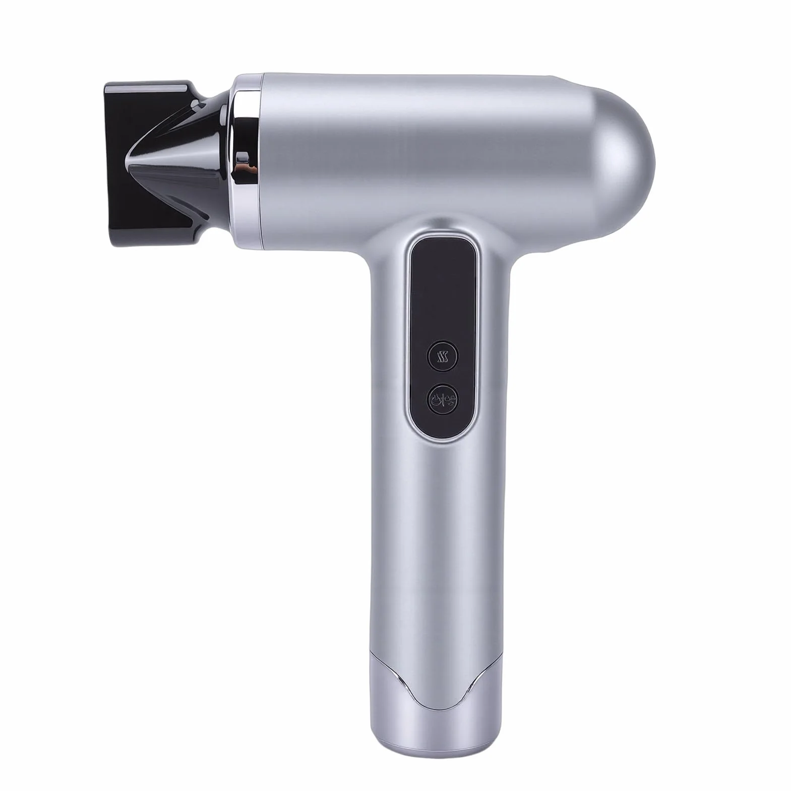 Asixxsix Secador de Pelo Inalámbrico, USB Recargable 15600 MAh Batería Secador de Pelo de Viaje, Mini de con Aire Frío Caliente Ajustable 200 W Portátil de bajo Ruido para Dormitorio Universitario