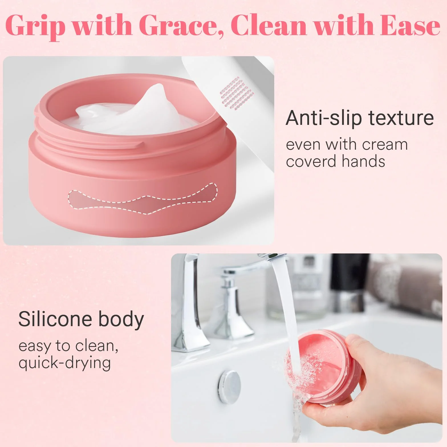 Euqvunn Botes de Silicona 40 ml Rellenables sin BPA Aprobados por la TSA para Viaje