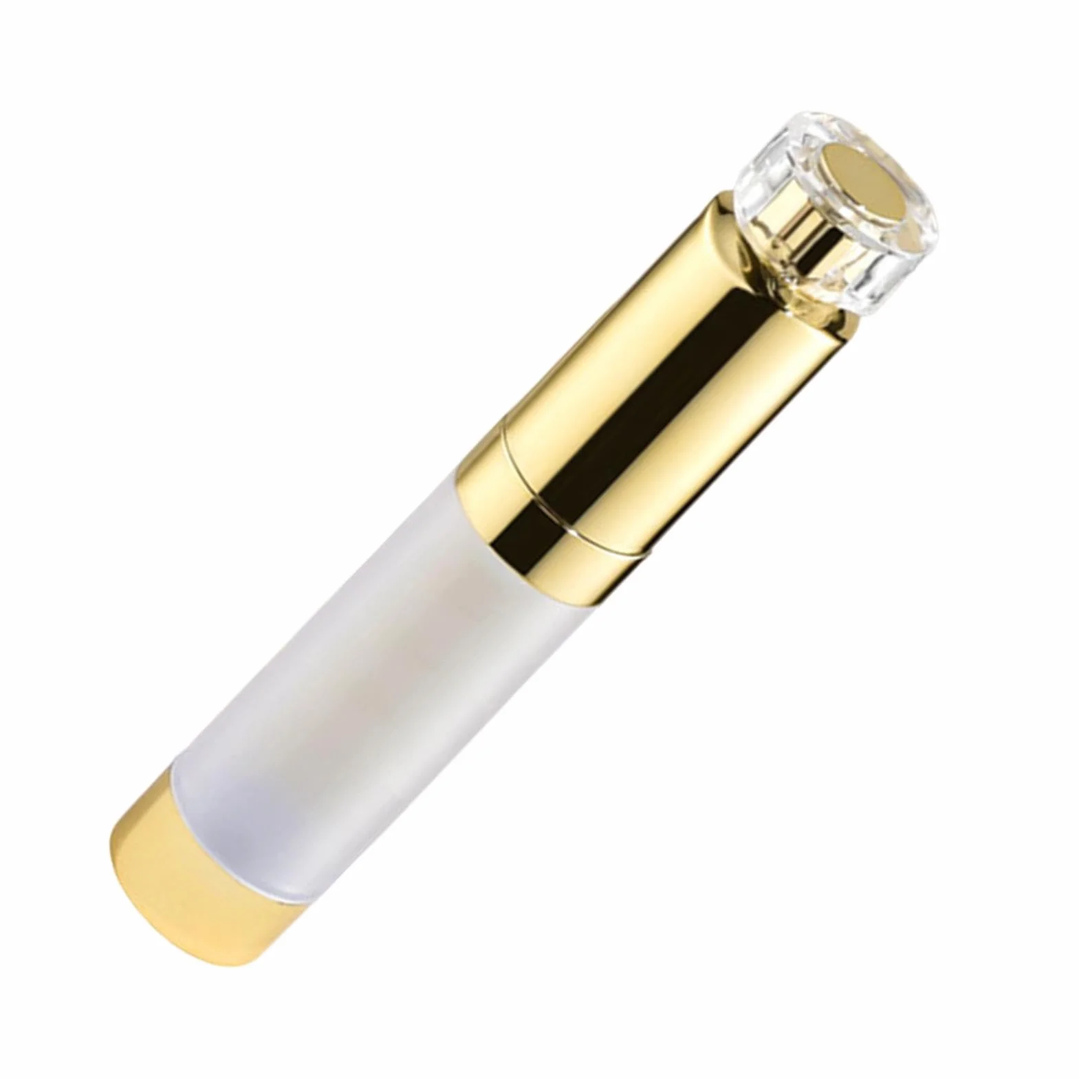 Airless Pump Bottles 15 ML 20 ML Leak Proof Clear Vacuum Pump Cosmetic Lotion Containers Travel Size Dispensers