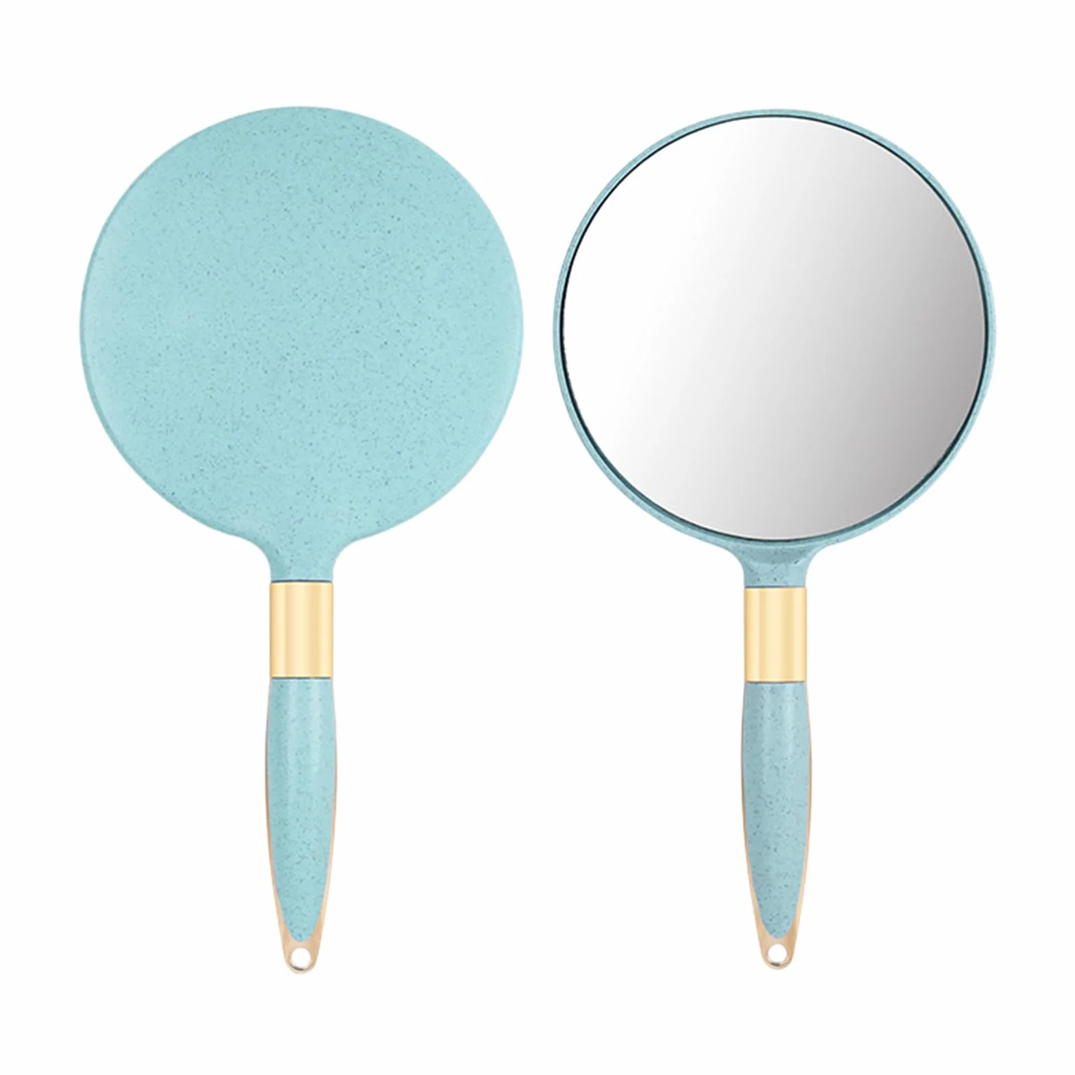 Espejo con Mango Profesional Ovalado Ergonómico para Peluquerías
