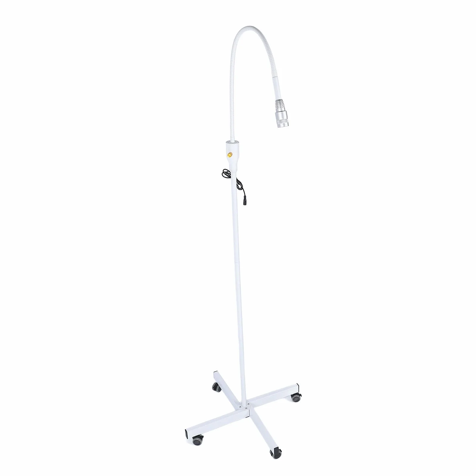 Lámpara de Extensión de Pestañas, Fácil de Mover de 100 a 240 V Pestañas La Lámpara LED Profesional LED Profesional con un Control de Pedal para el Pegamento Curativo (Enchufe de la UE 100-240V)