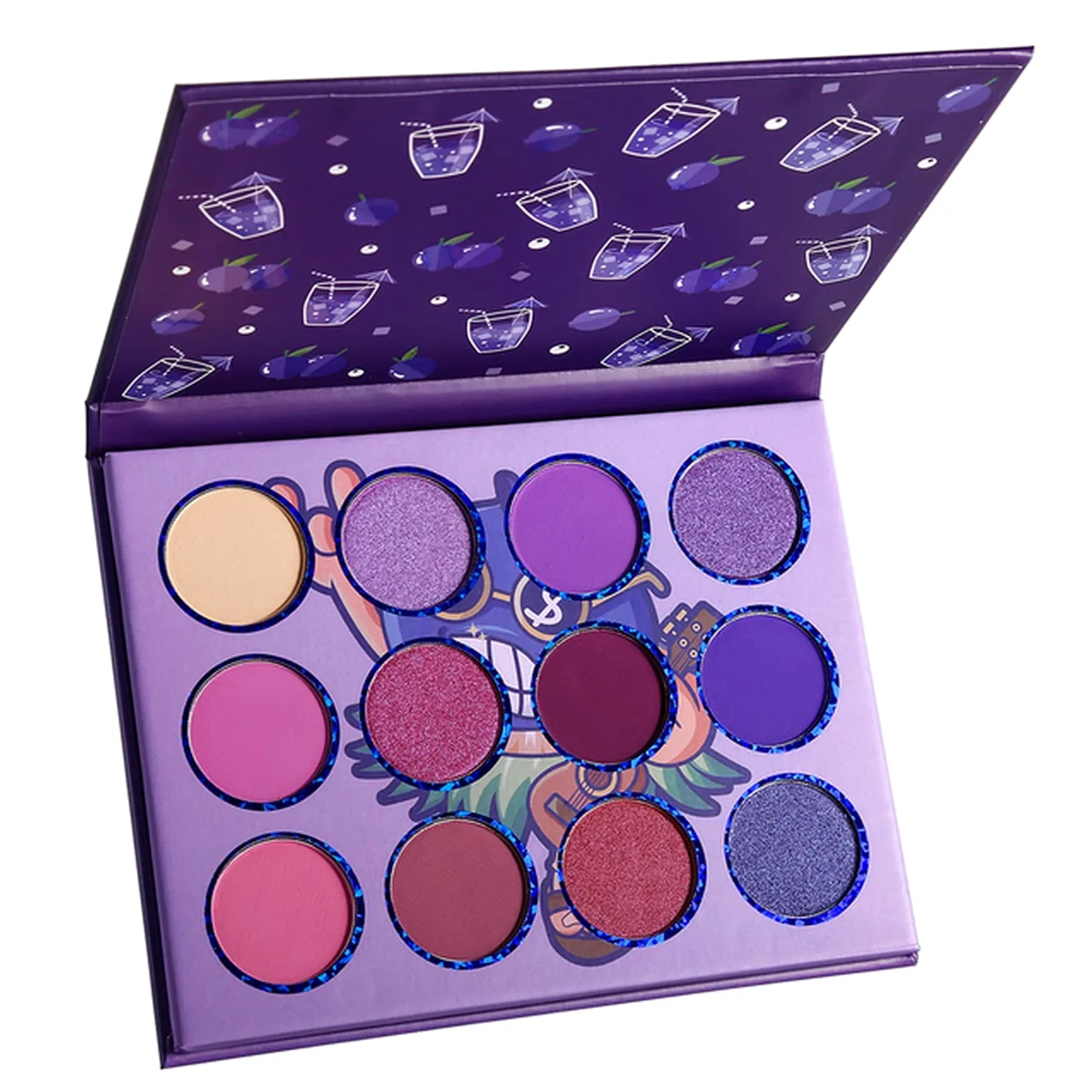Paletas de sombras de ojos 20pcs / lot rojo sombra de ojos Paleta Cosméticos Blush lindo sombra de ojos personalizado sombra de ojos paleta con logo Paletas de sombras de ojos profesionales (Size : P