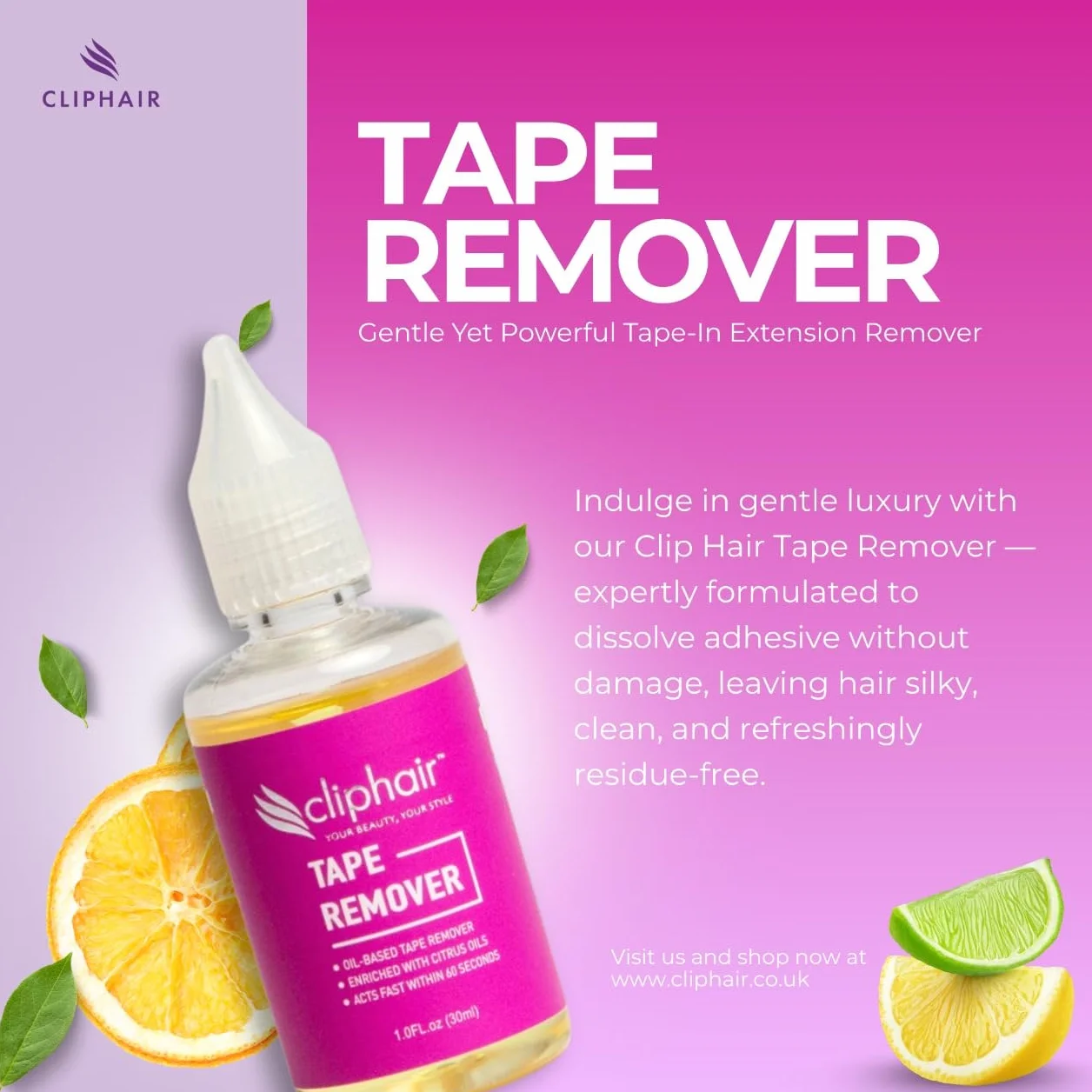 Cliphair Removedor de Cinta 30ml
