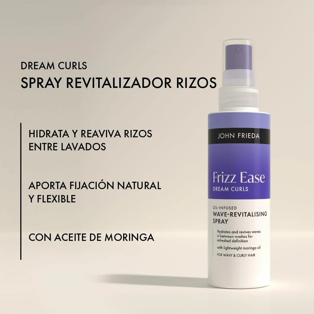 John Frieda Frizz Ease Dream Curls Spray Revitalizador de Rizos 150 ml