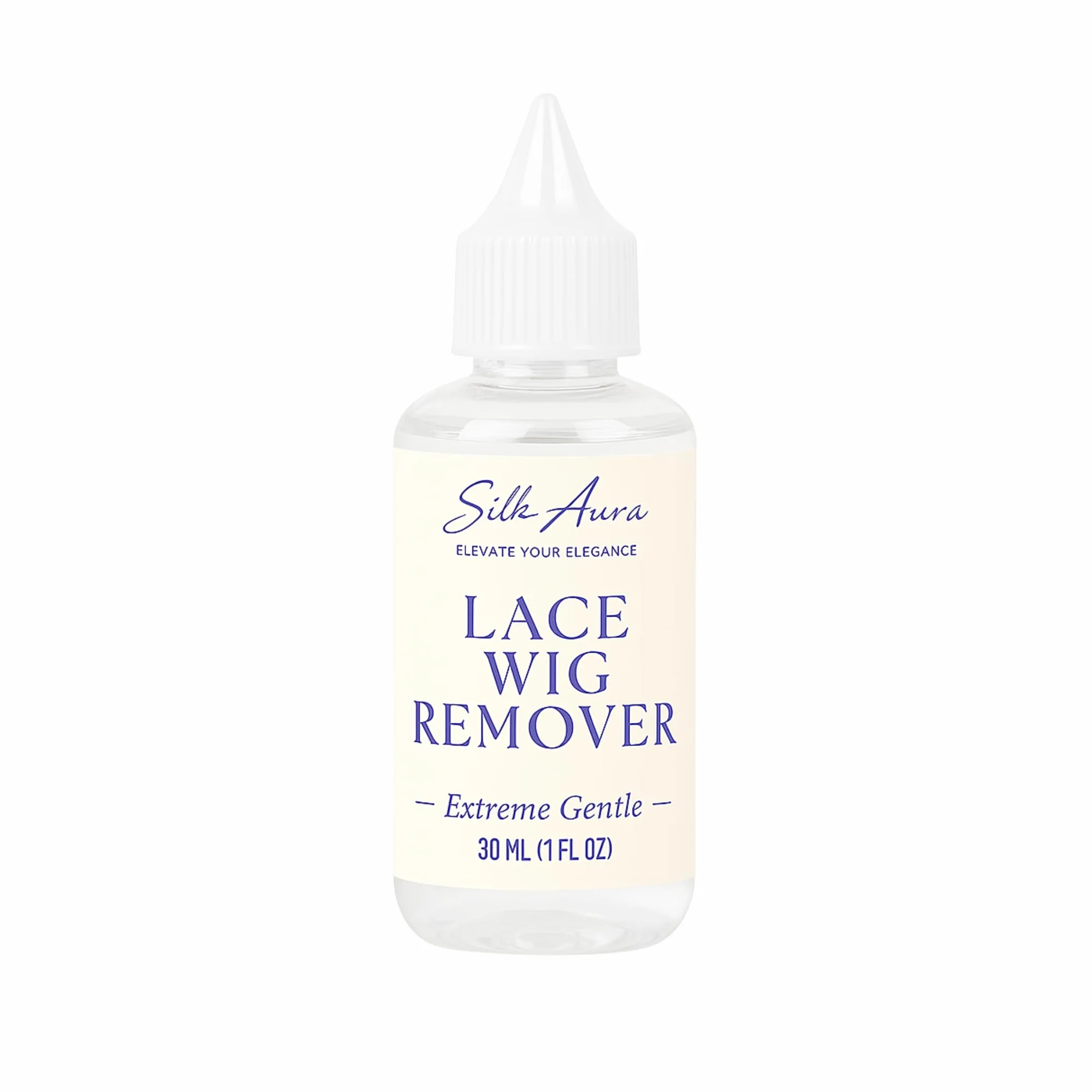 Removedor de pegamento para pelucas de encaje frontal, suave con la piel, 30 ml