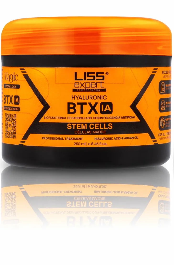 Liss Expert BTX IA Tratamiento Capilar con Ácido Hialurónico, Células Madre y Aceite de Argán