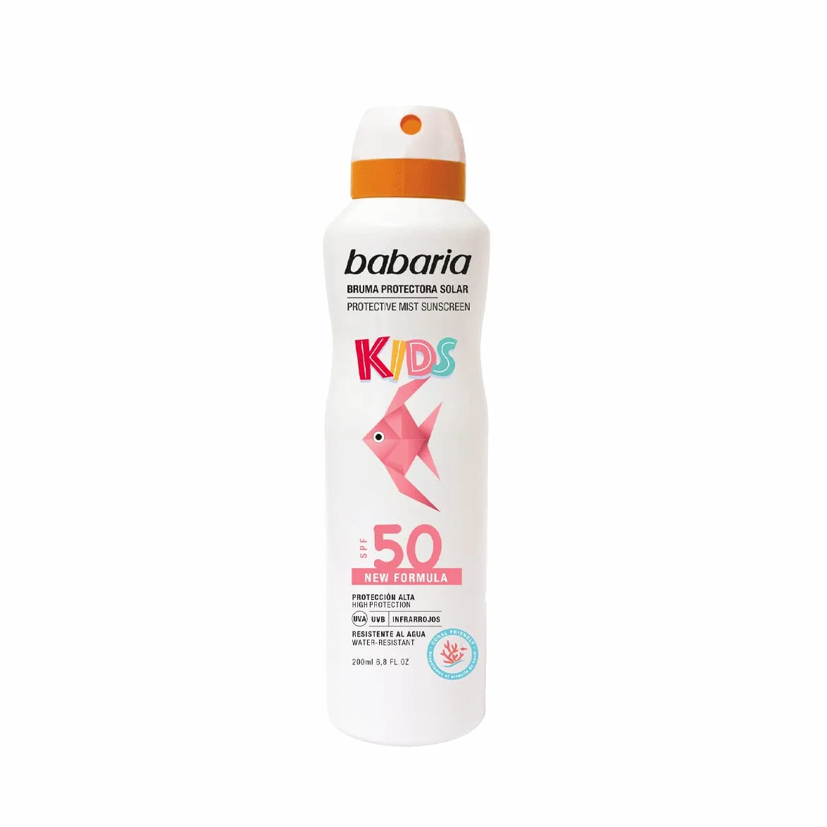 Babaria Bruma Protectora Solar Infantil SPF50 UVA-UVB Infrarrojos 200 ml