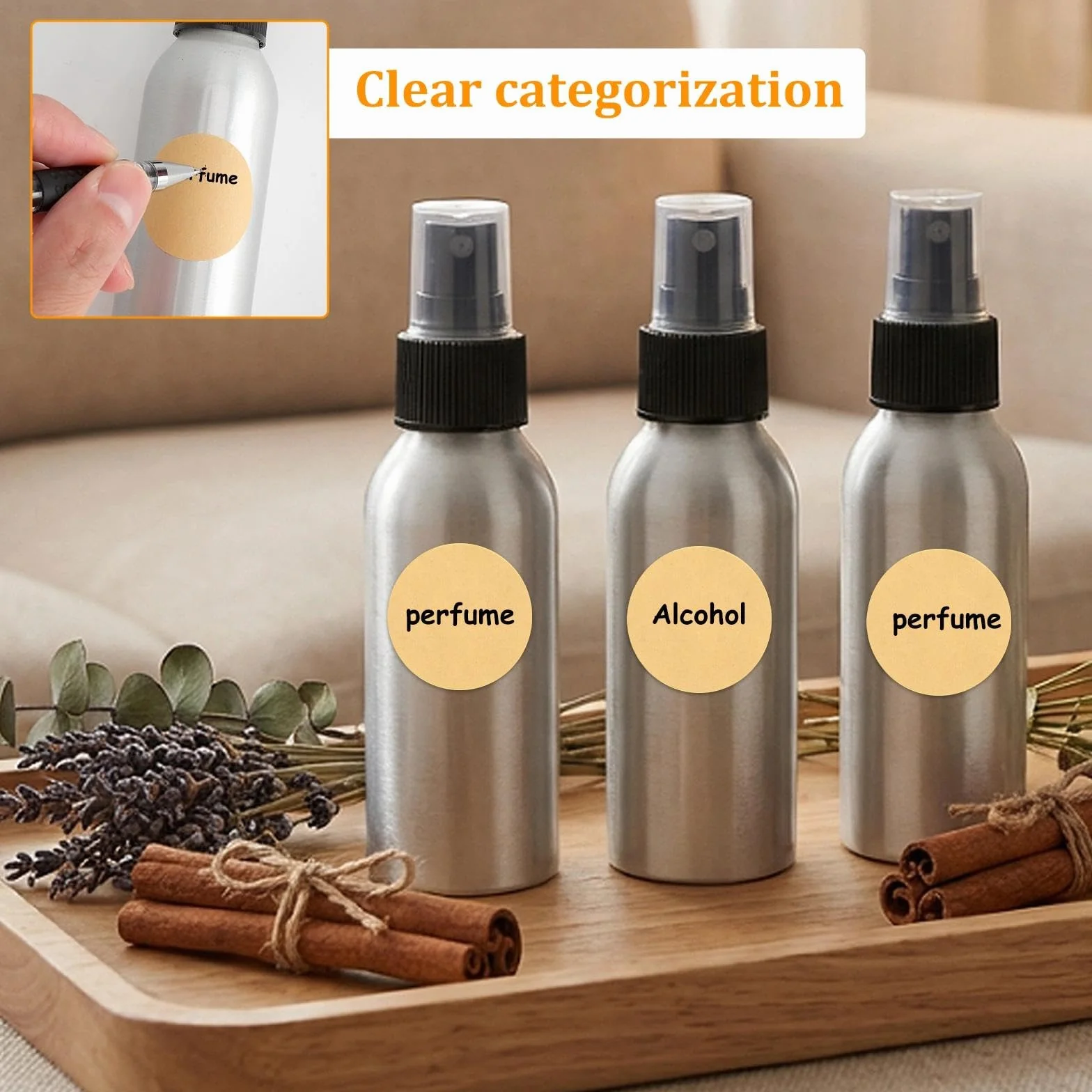 Pulverizador Agua 100 Ml Botella Atomizador Pequeña Niebla Fina Multiusos