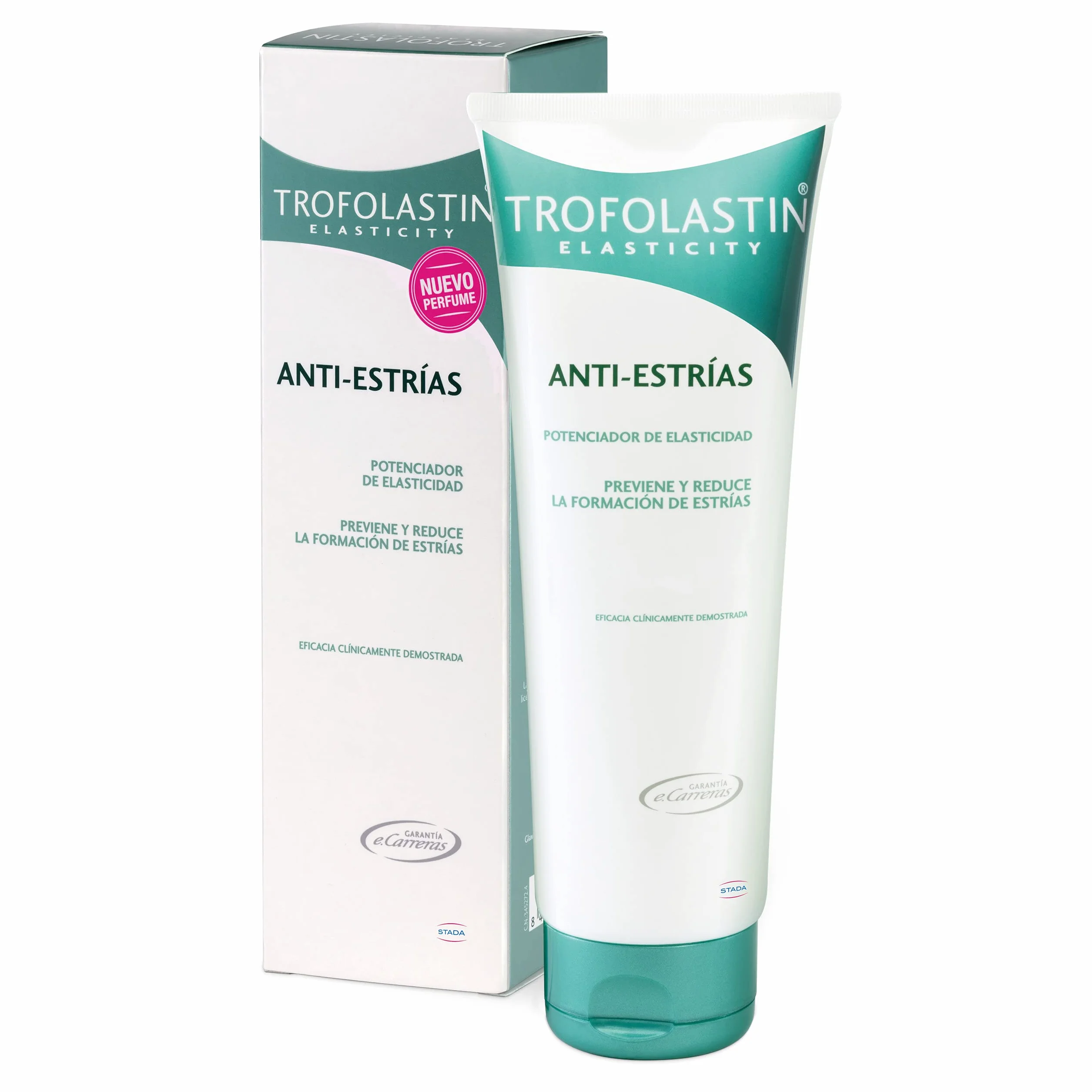 Trofolastin Crema Antiestrías Reafirmante 250ml con Centella Asiática