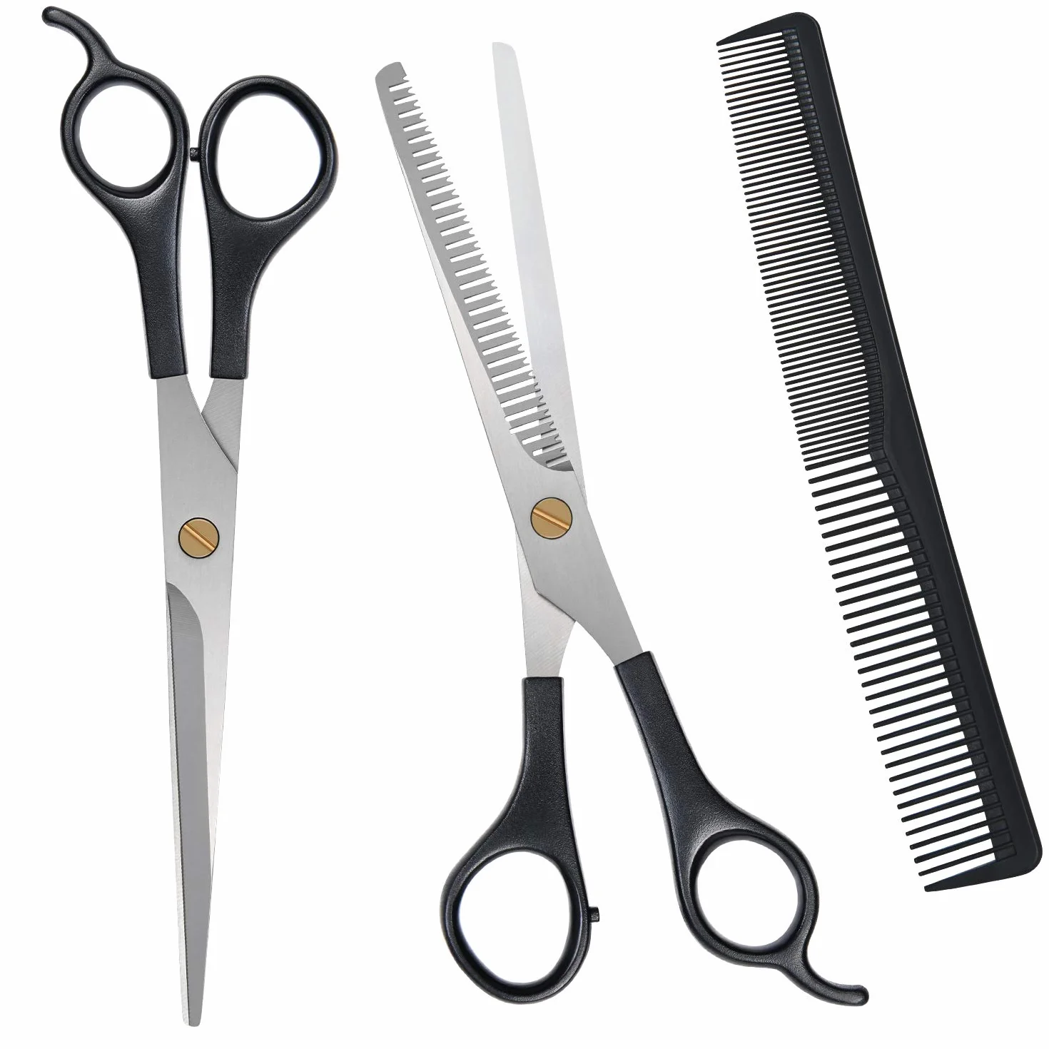 Tijeras Peluqueria Profesional 6,5 Pulgadas Acero Inoxidable Kit