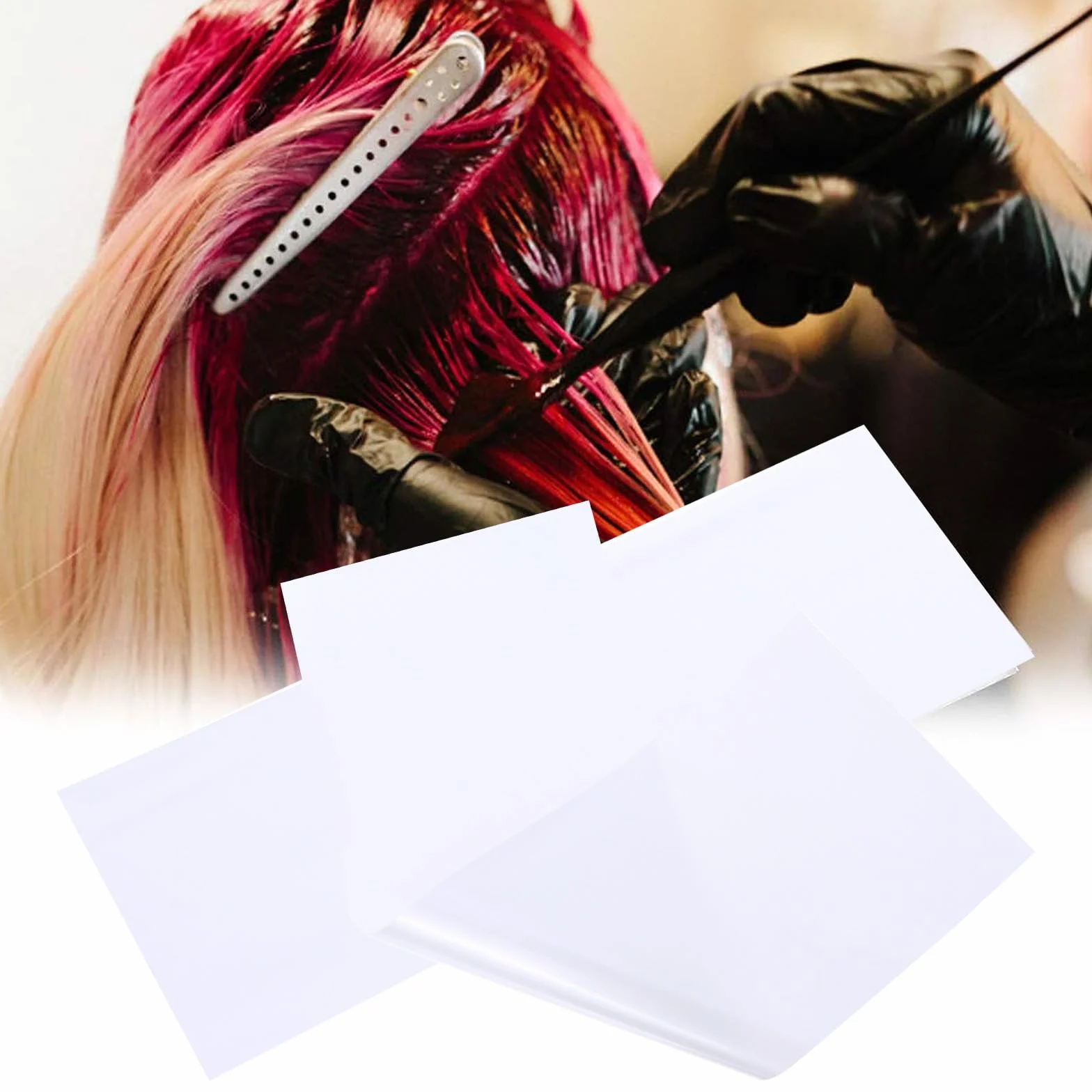 Papel Aislamiento Protección Calor 200 para Teñir Cabello Blanco