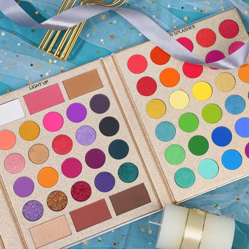UCANBE Paletas de Maquillaje Multiusos 86 Coloridas, Sombra de Ojos Mate y Brillante