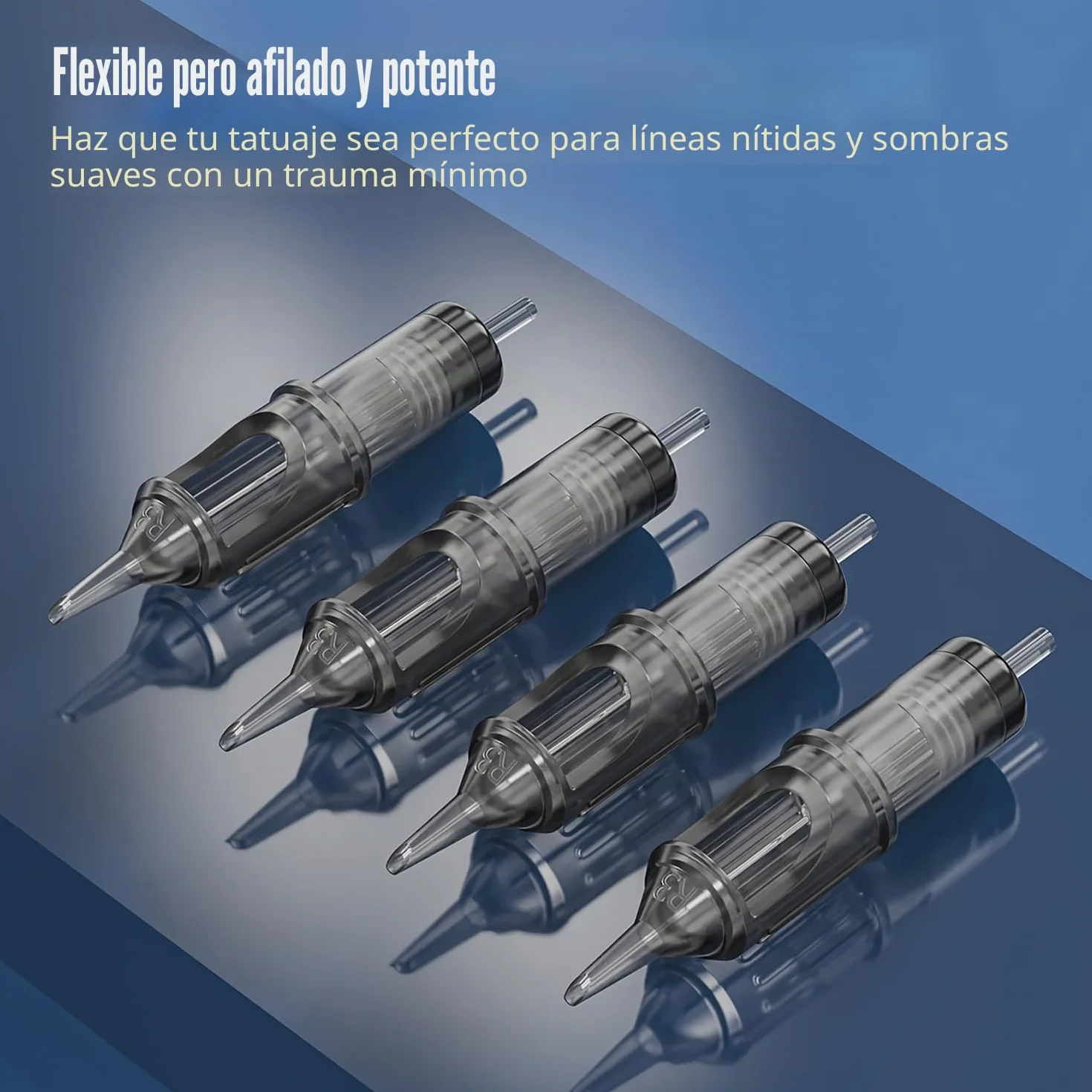 TATELF 20 cartuchos de tatuaje agujas 1005RL desechables cartuchos profesionales estándar redondo delineador para accesorios de tatuaje