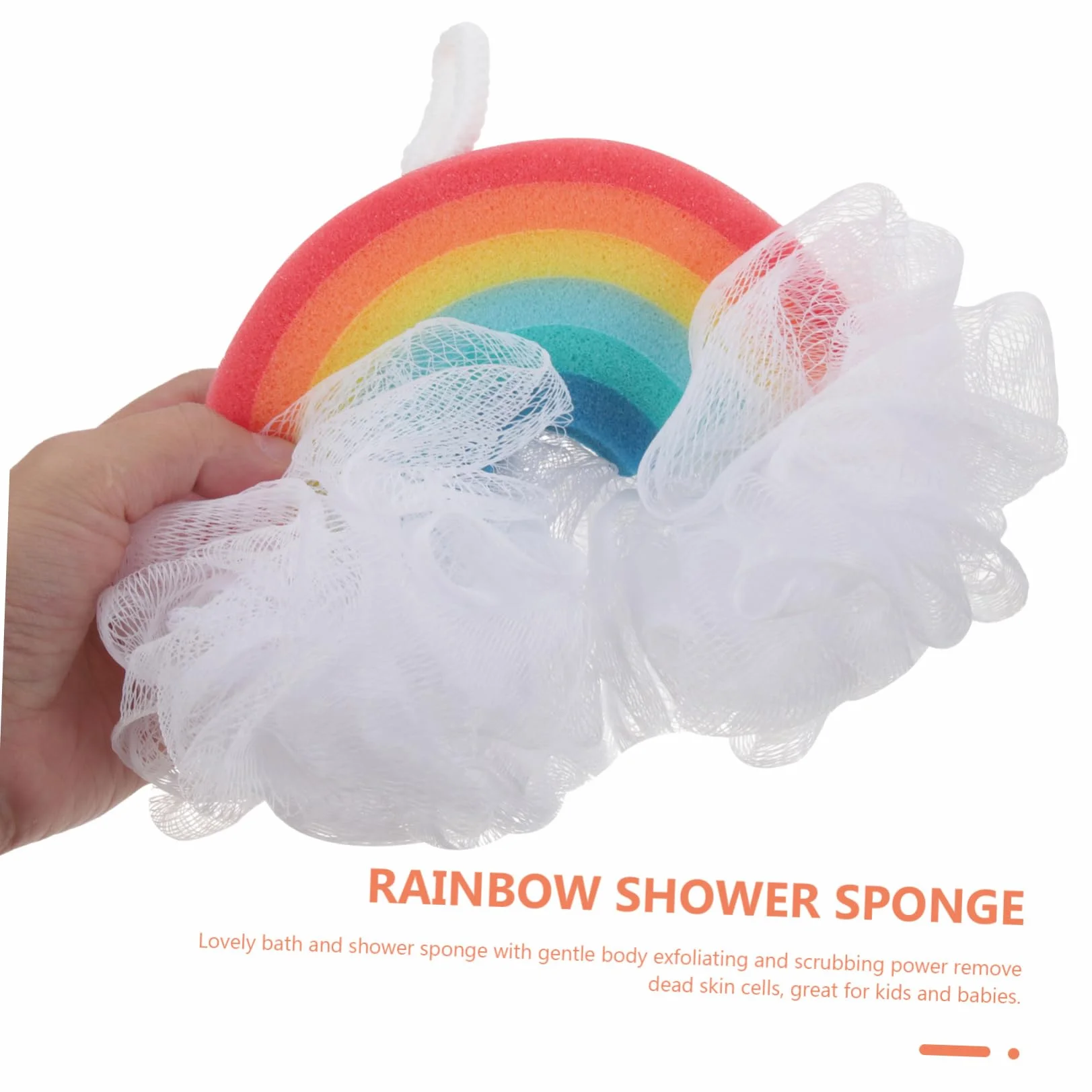 2Piezas Esponja de Baño Infantil Diseño de Exfoliante para Ducha y Baño Material de para