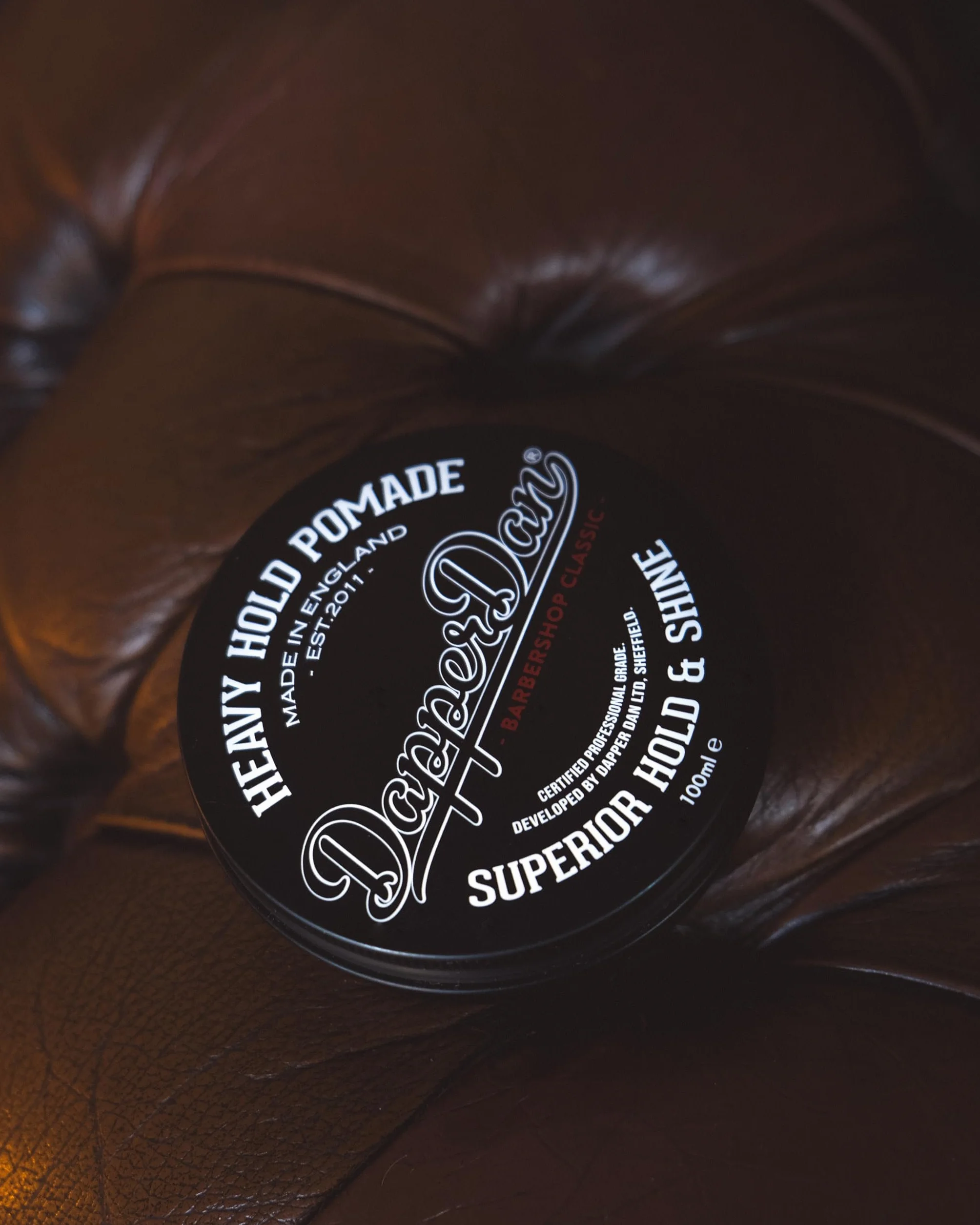 Dapper Dan Heavy Hold Pomade Water-Based Hair Styling for Men