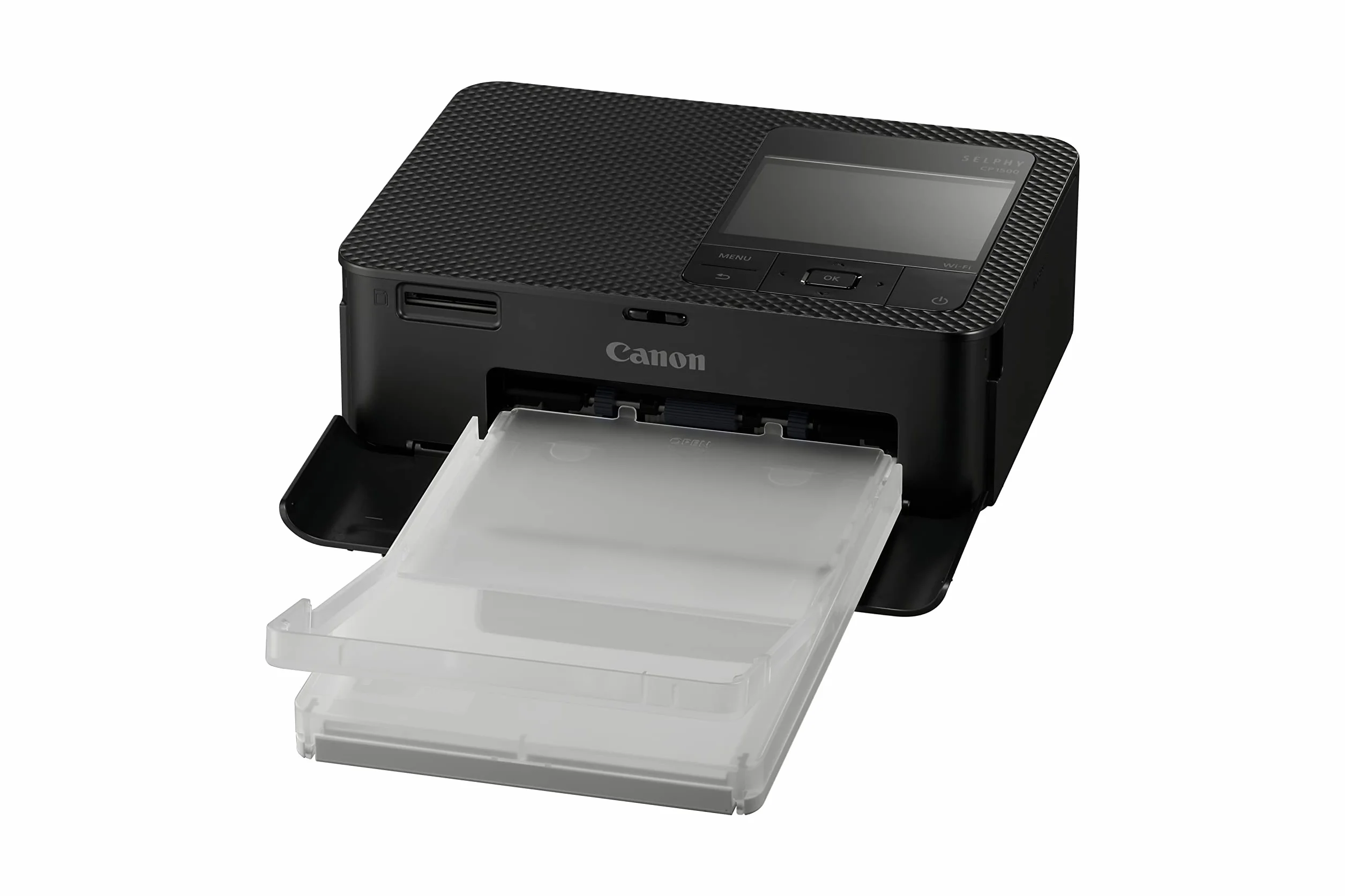 Canon Selphy CP1500 Impresora fotográfica móvil Negro USB-C WLAN sublimación térmica 300x300 PPP