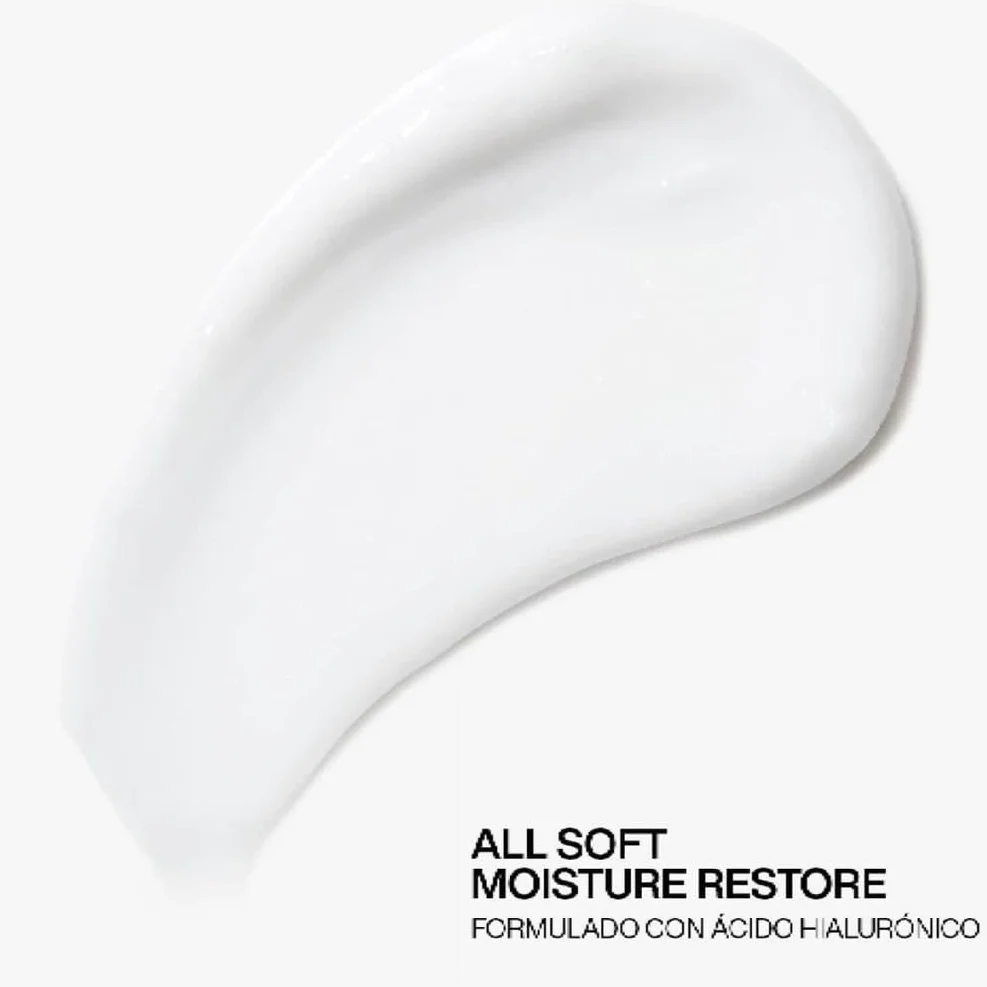 Redken All Soft Tratamiento Revitalizante Sin Aclarado 150 ml Hidratación Profunda Ácido Hialuronico 5% Moisture Complex