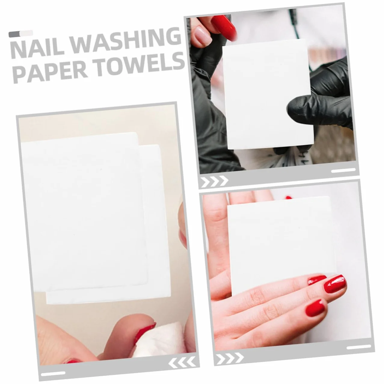 NOLITOY 10rollos Toallas De Manicura De Alta Absorbencia Para Quitar Esmalte De Paños Suaves Para Cuidado De Uñas y Limpieza De Esmalte Para Uso Profesional y Doméstico