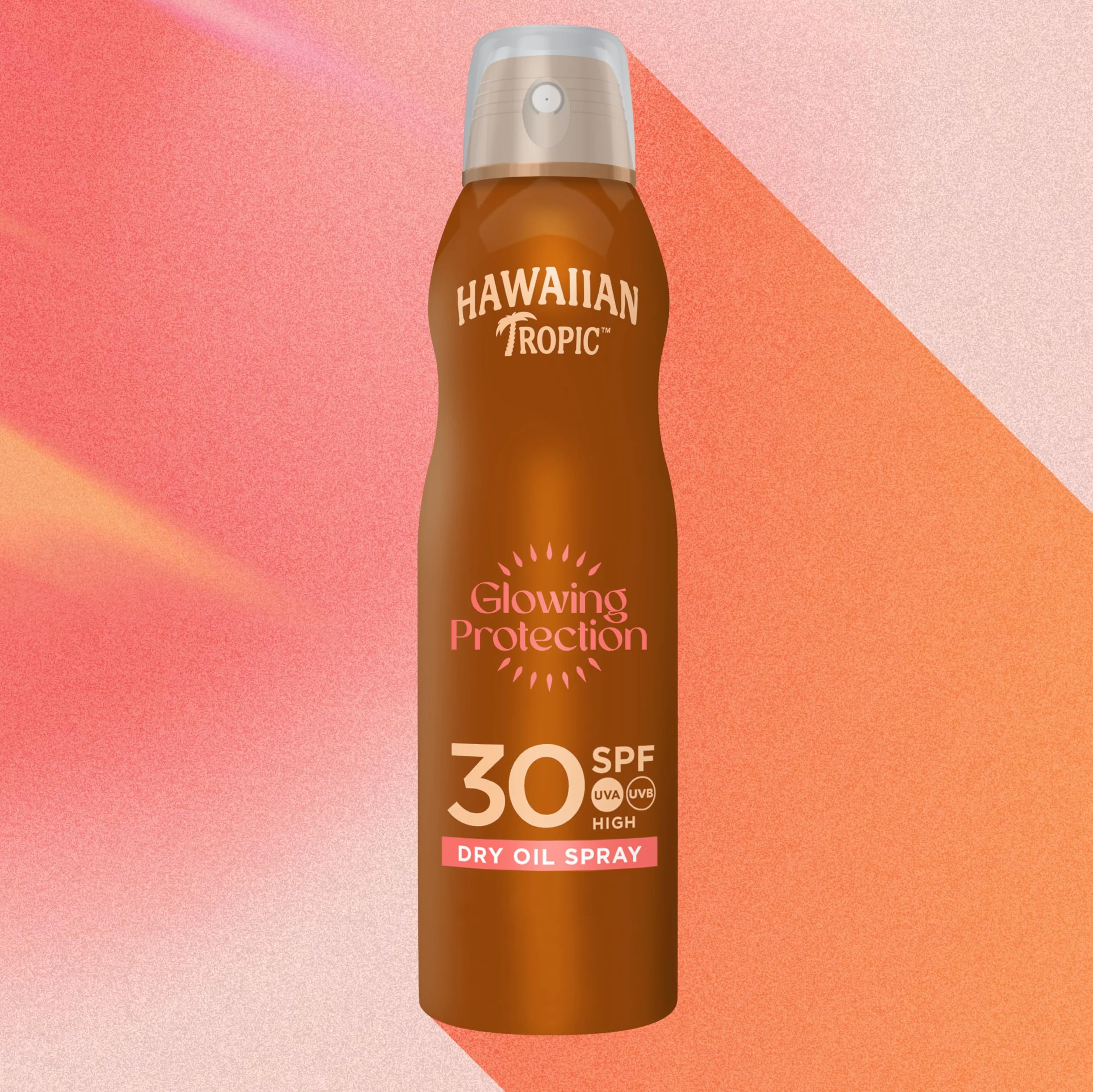 Hawaiian Tropic Aceite Protector Solar Glowing Protection SPF 30 Bruma Aceite Seco Bronceador 180 ml