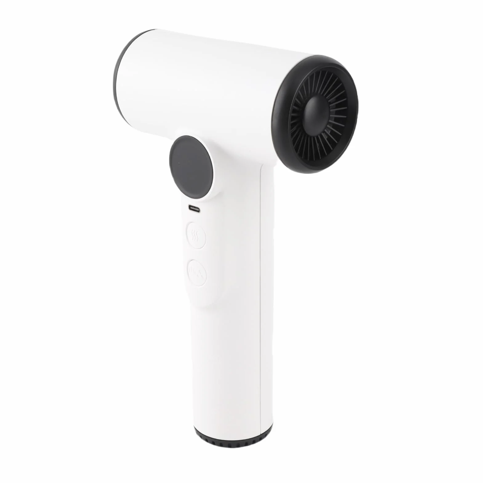 Secador de Pelo de Viaje con Batería, Secador de Pelo Ligero Inalámbrico con 3 Velocidades y 3 Temperaturas, Ideal para Viajes y Actividades Al Aire Libre