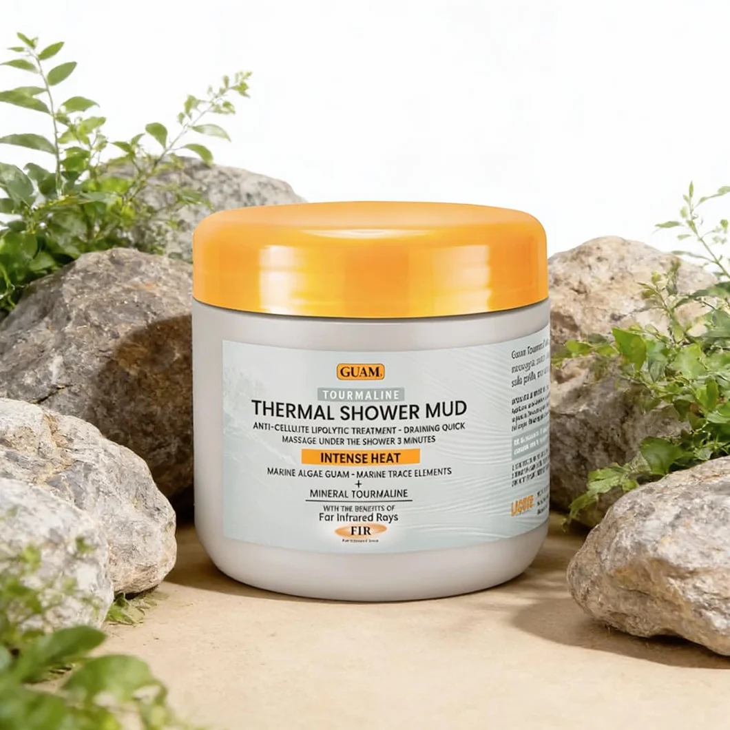 Guam Algas Marinas y Turmalina Térmico Barros Corporales 500 g