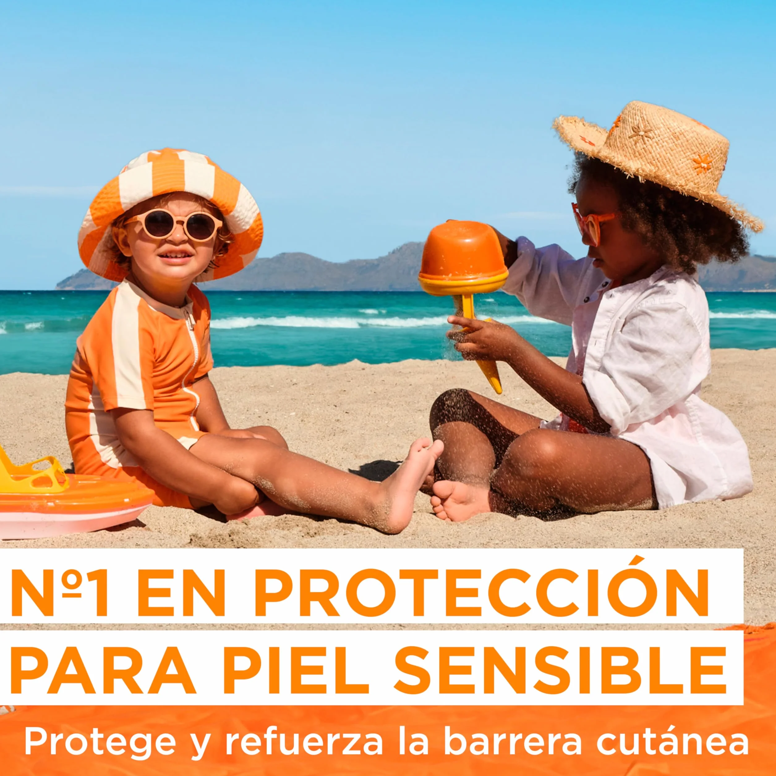Garnier Delial Sensitive Advanced Kids Spray Protector FPS50+ Resistente al Agua 270ml