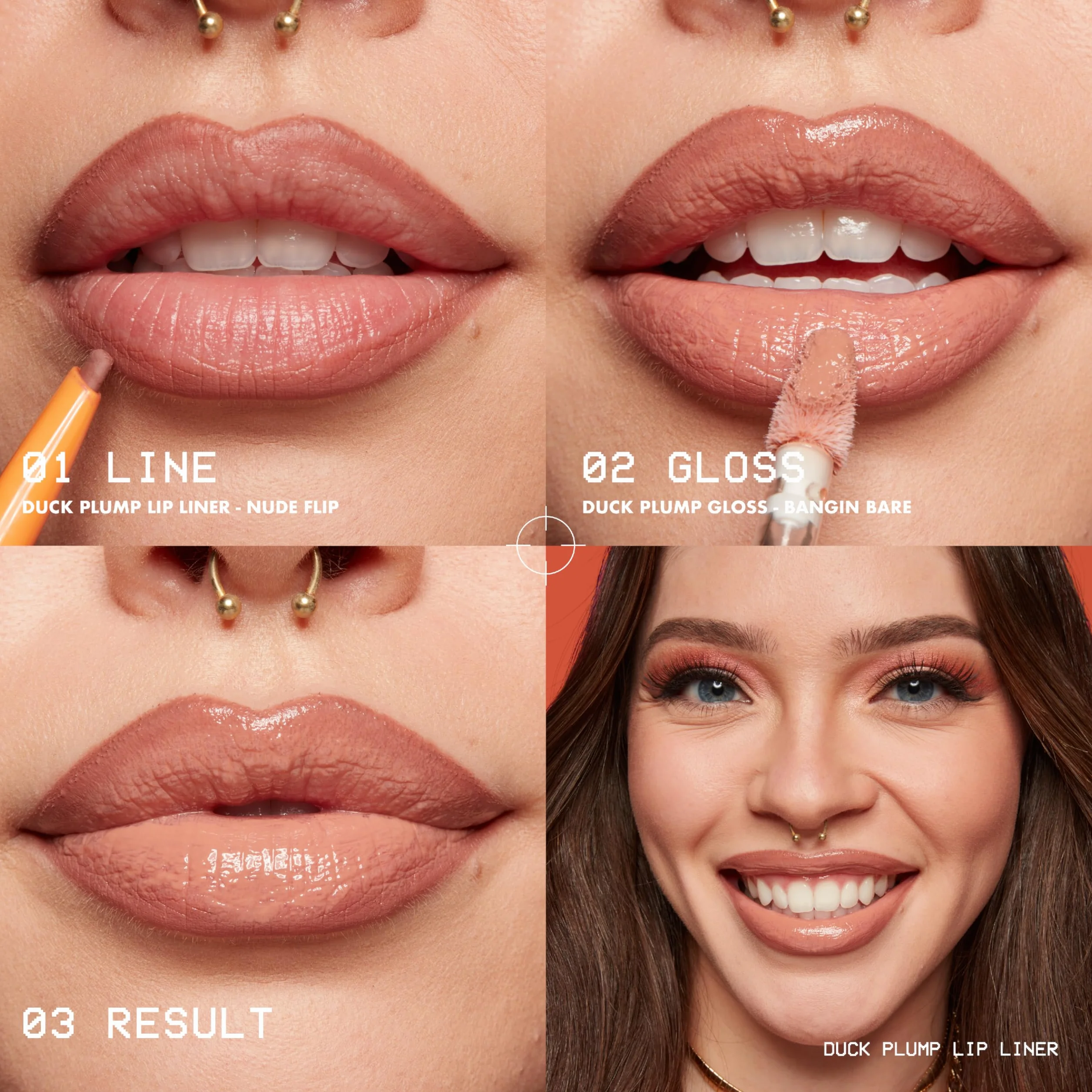 NYX Professional Makeup Duck Plump Lápiz de Labios Efecto Voluminizador Tono Double Dose