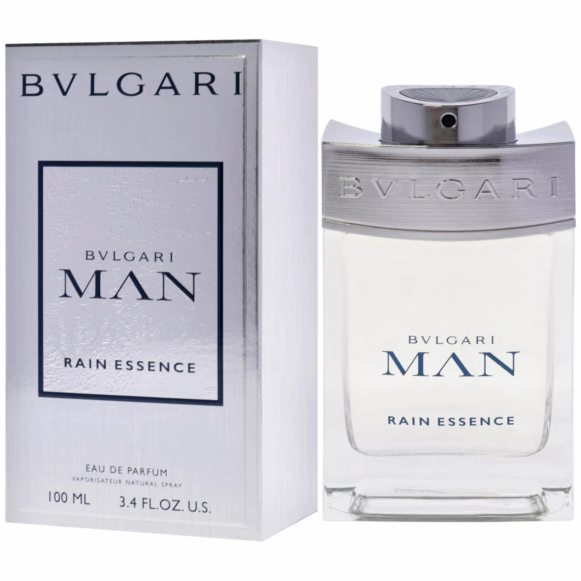 Bulgari Man Rain Essence Eau de Parfum Perfume Hombre Edp 100 ml
