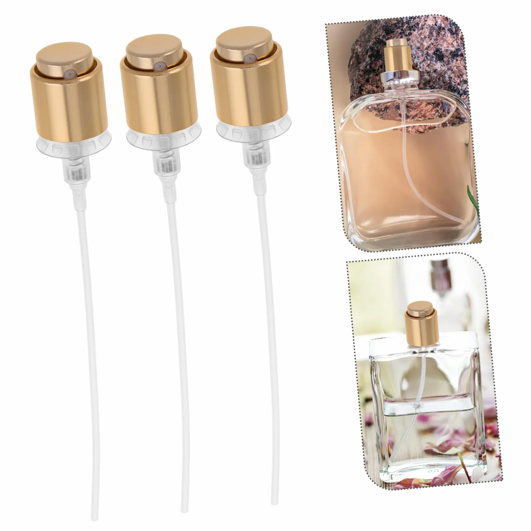 Beaupretty Boquillas Rociadoras Para Cuello De Botella De Perfume Mini Pulverizador De Bomba