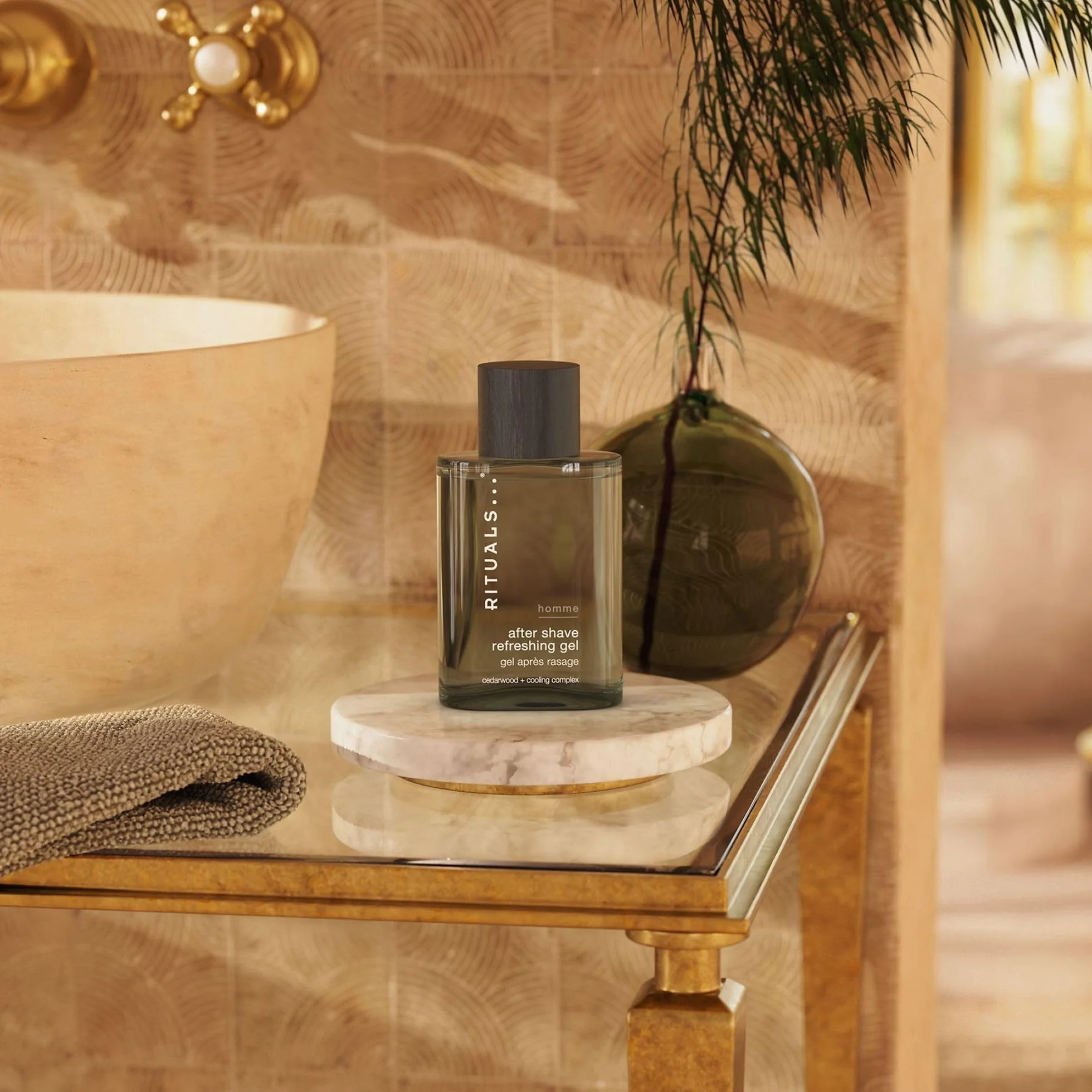 RITUALS Homme Gel After Shave 100ml Refrescante con Ginseng