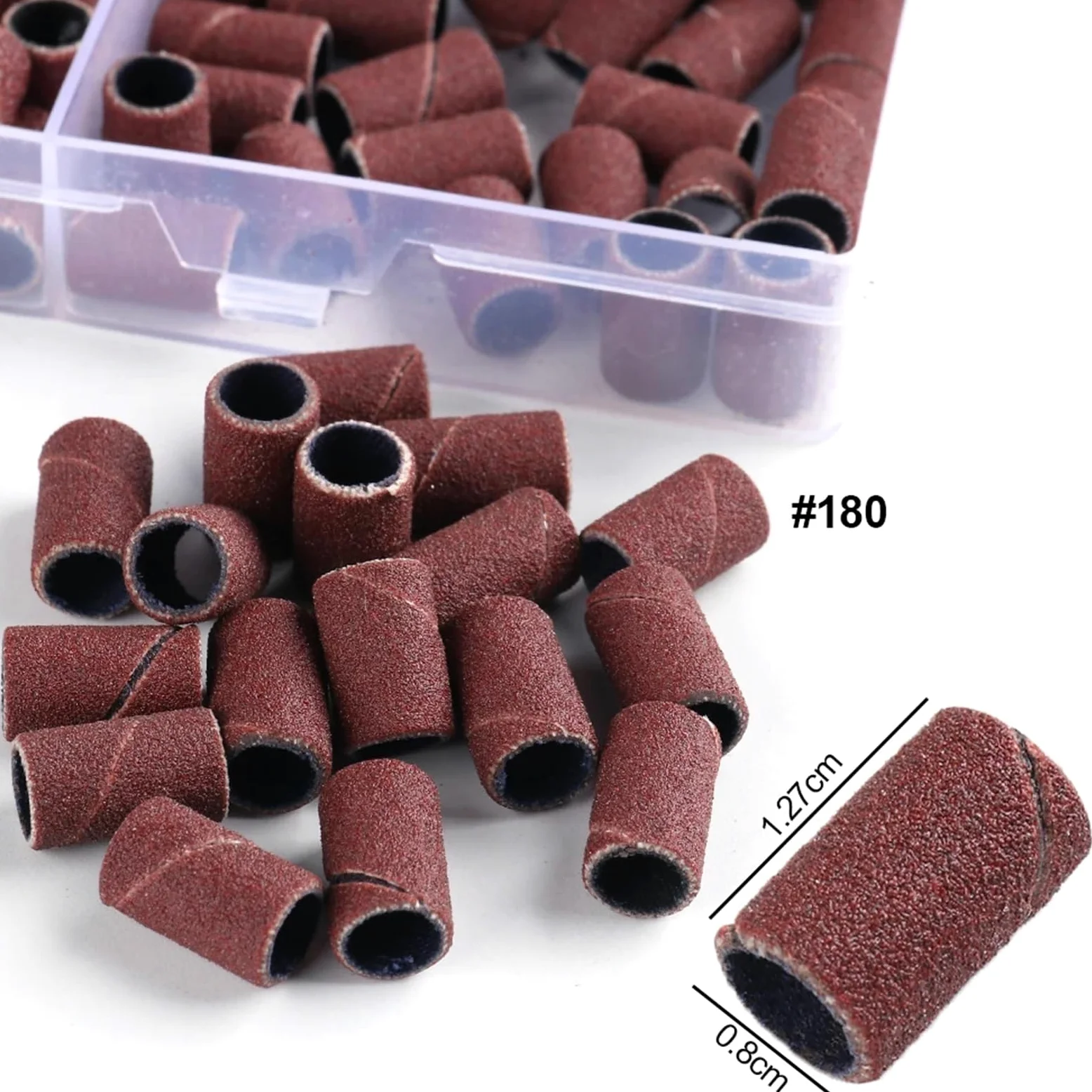 Fresas Torno Para UñAs 210 Uds for máquina eléctrica de manicura, taladro uñas, limas, herramienta pedicura para Manicura