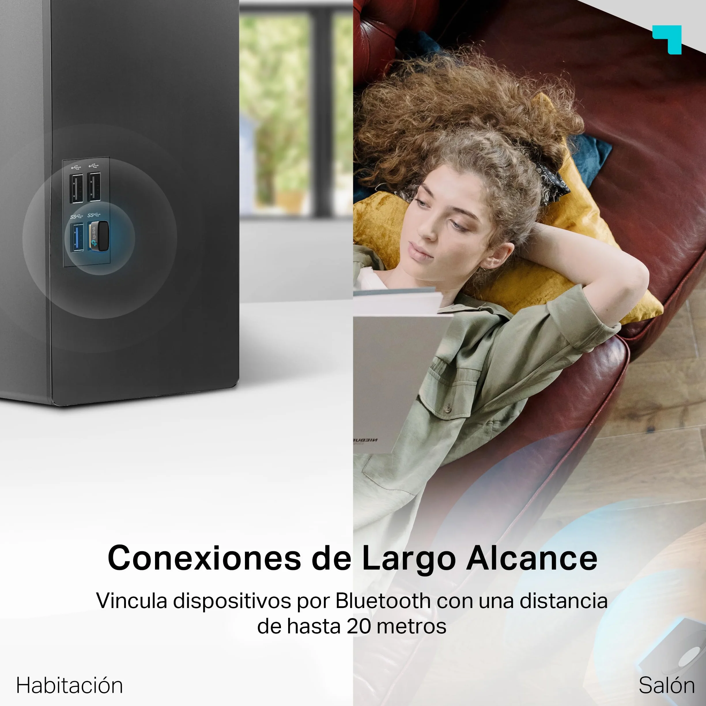 TP-Link UB500 Adaptador Bluetooth 5.3 USB Mini para Ordenador