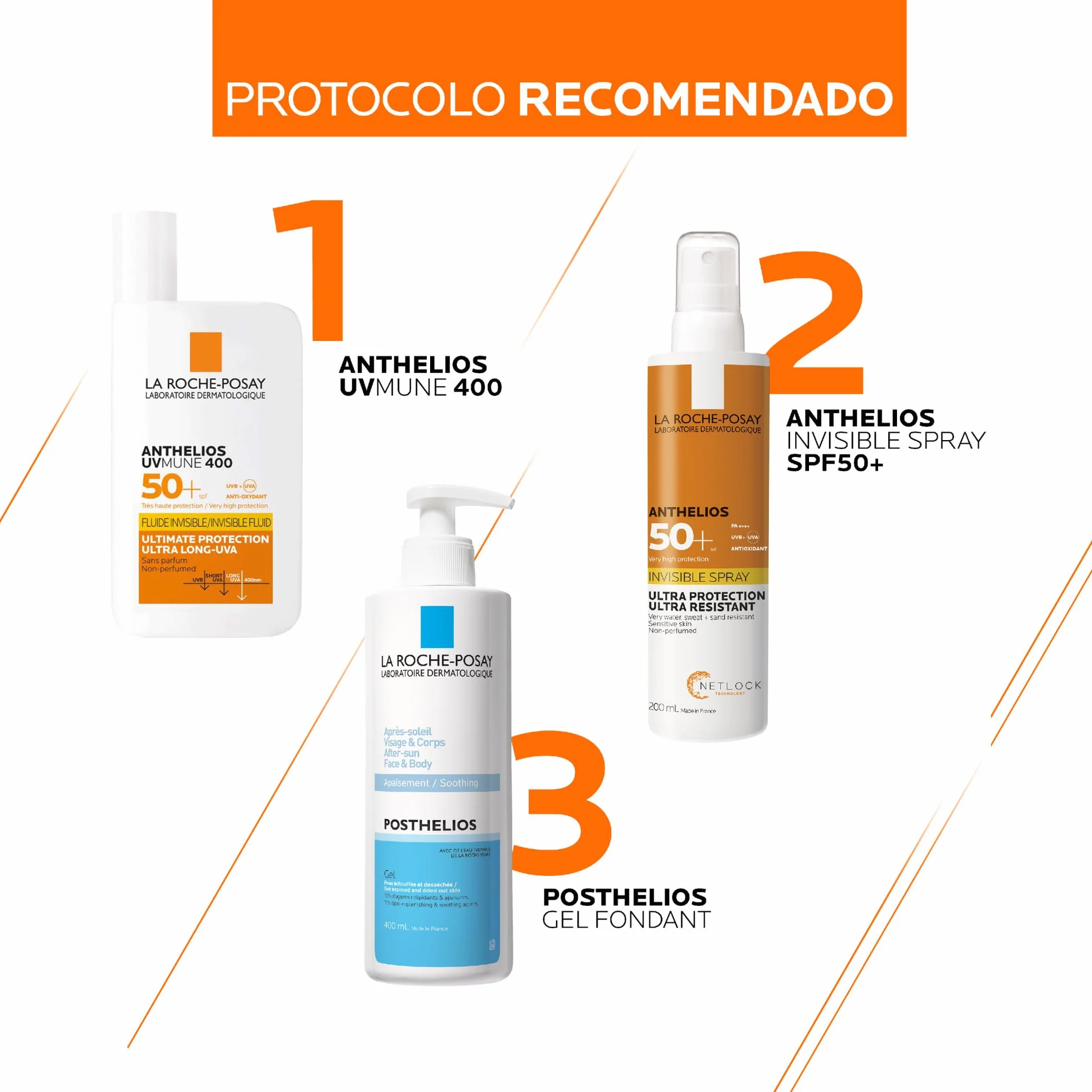 La Roche Posay Anthelios UV-MUNE 400 Protector Solar SPF50+ Fluido Invisible 50 ml