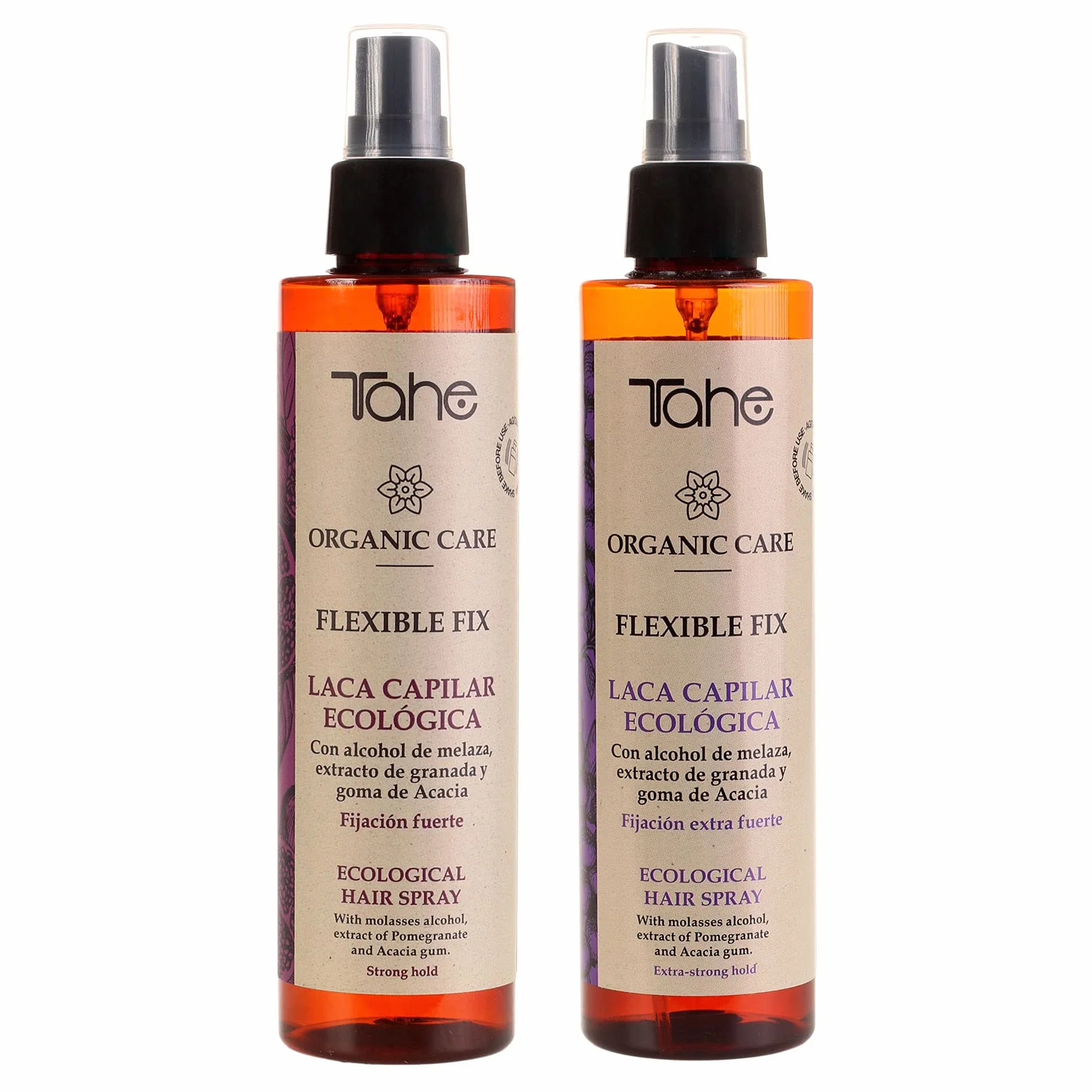 Tahe Organic Care Laca Capilar Flexible Fix Anti-humedad 200 ml