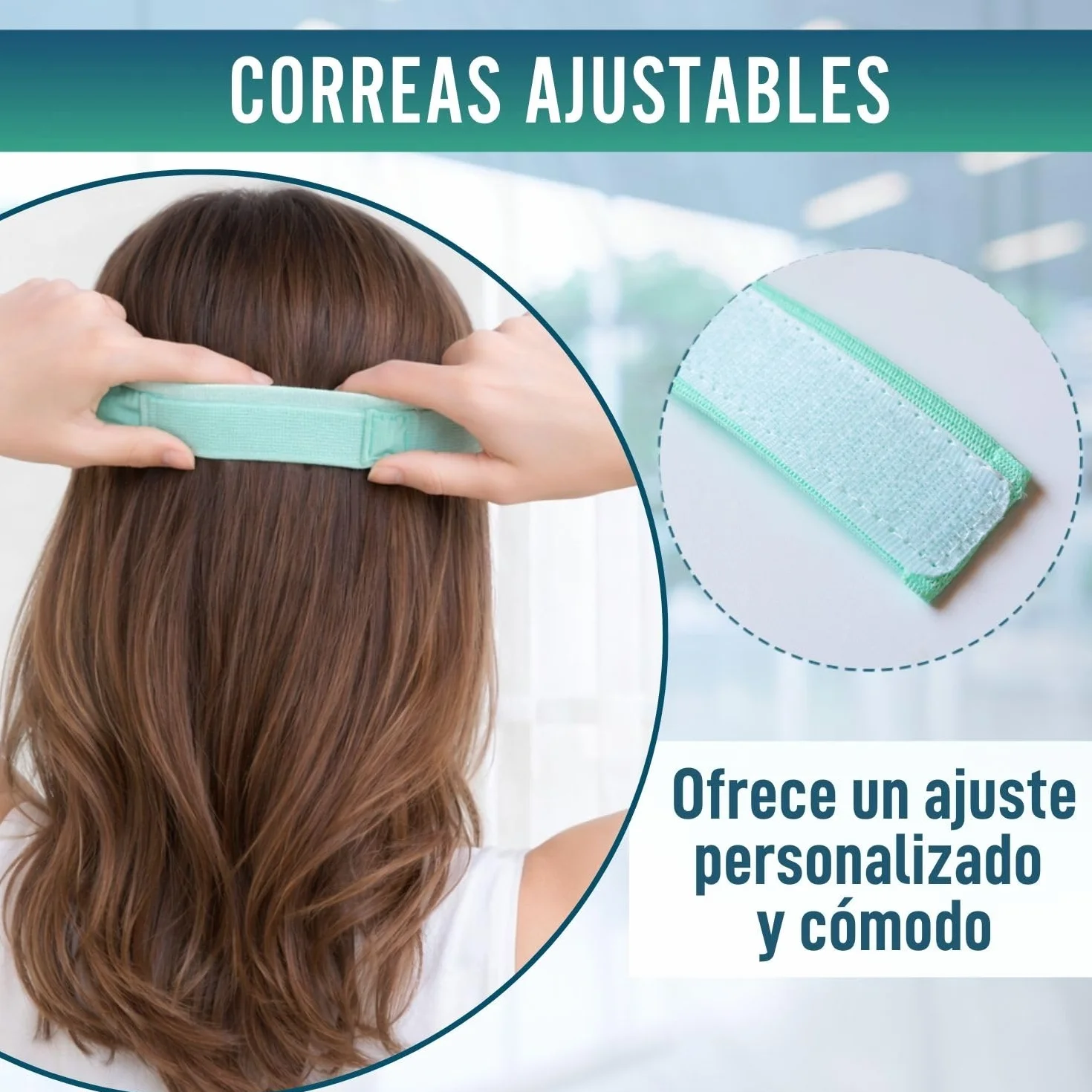 OrtoPrime Antifaz Gel Frío Ojos para Dormir Máscara Reutilizable Migraña Ojeras