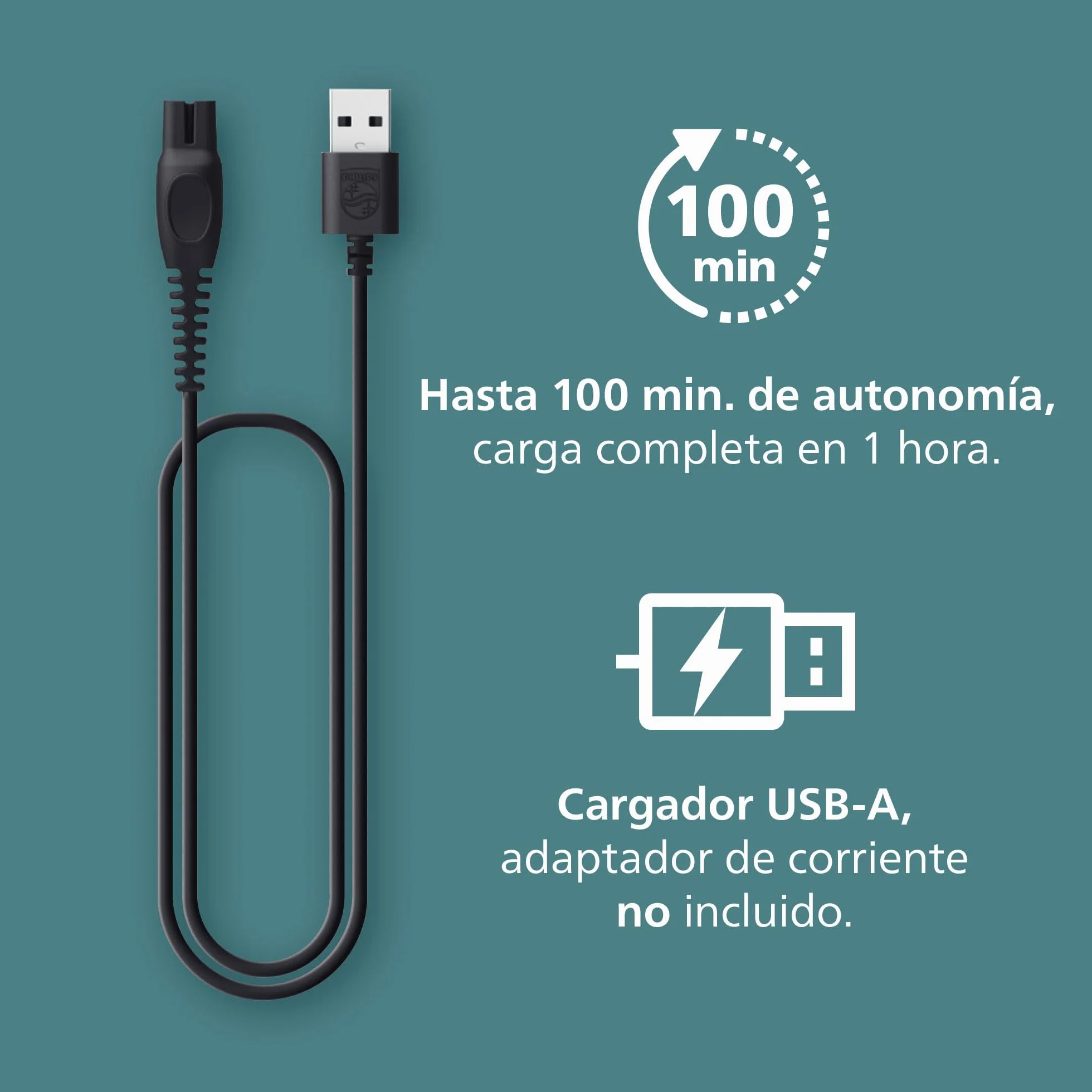Philips Series 5000 Afeitadora Corporal Masculina Impermeable 100 min Autonomía BG5480/15