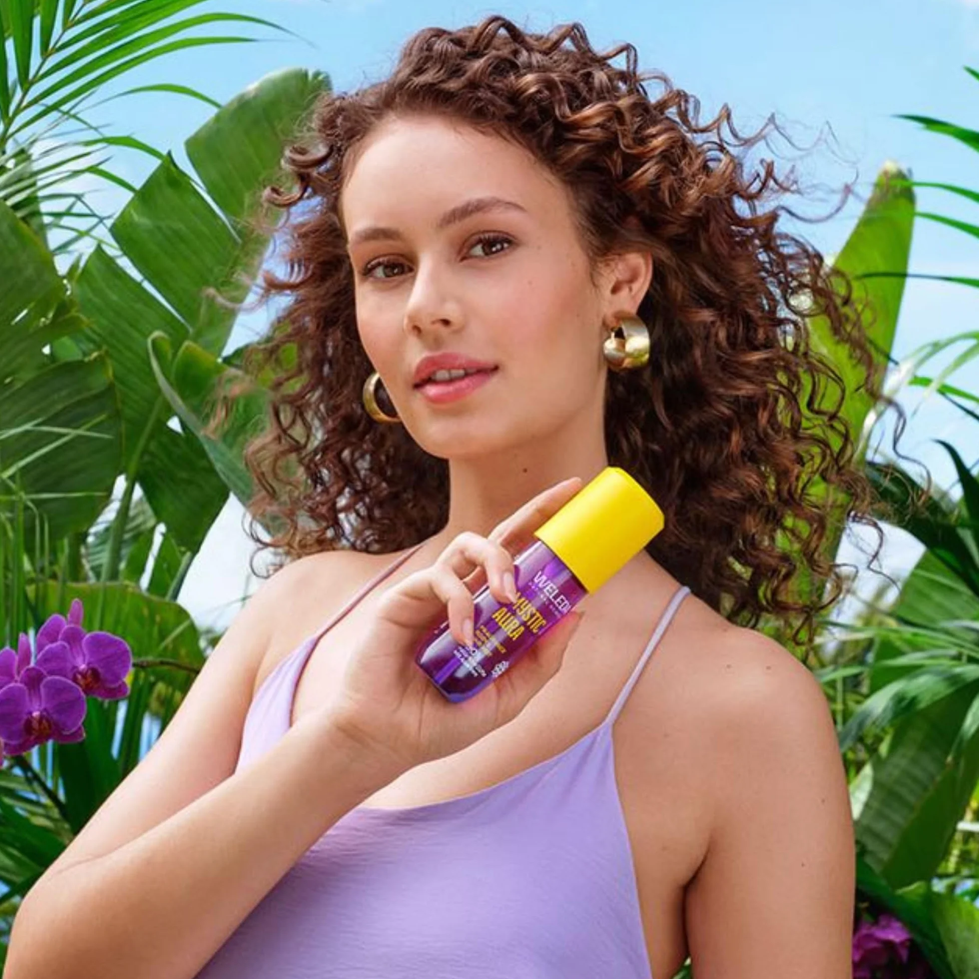 Weleda Bruma Perfumada Body & Hair Mystic Aura 95 ml Fragancia Floral Oriental con Aloe Vera