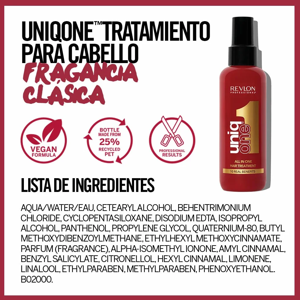 REVLON PROFESSIONAL UniqOne All in One Protector Térmico Pelo 150 ml