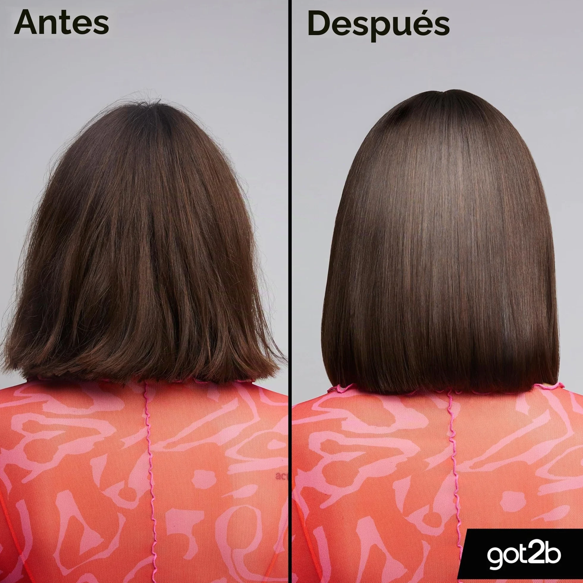 got2b gotGloss Brillo Spray 200 ml spray de brillo para el cabello 48 horas control encrespamiento protección térmica 230°C