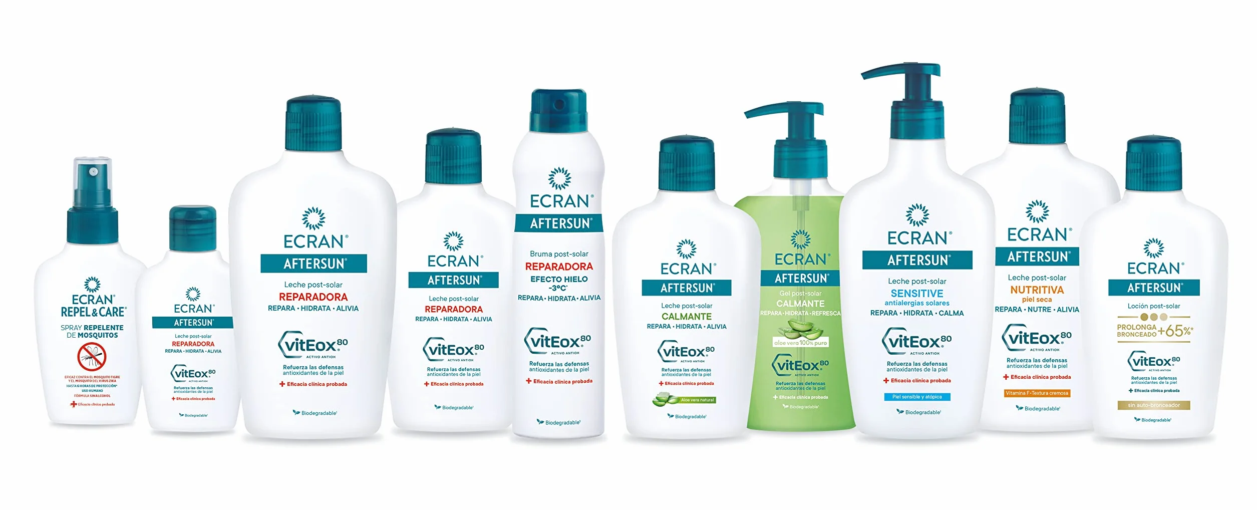 Ecran Aftersun Leche Post Solar Hidratante y Reparadora con Aloe Vera 200 ml